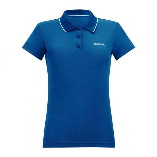 Polo Manches Courtes MAVERICK Femme (Bleu)
