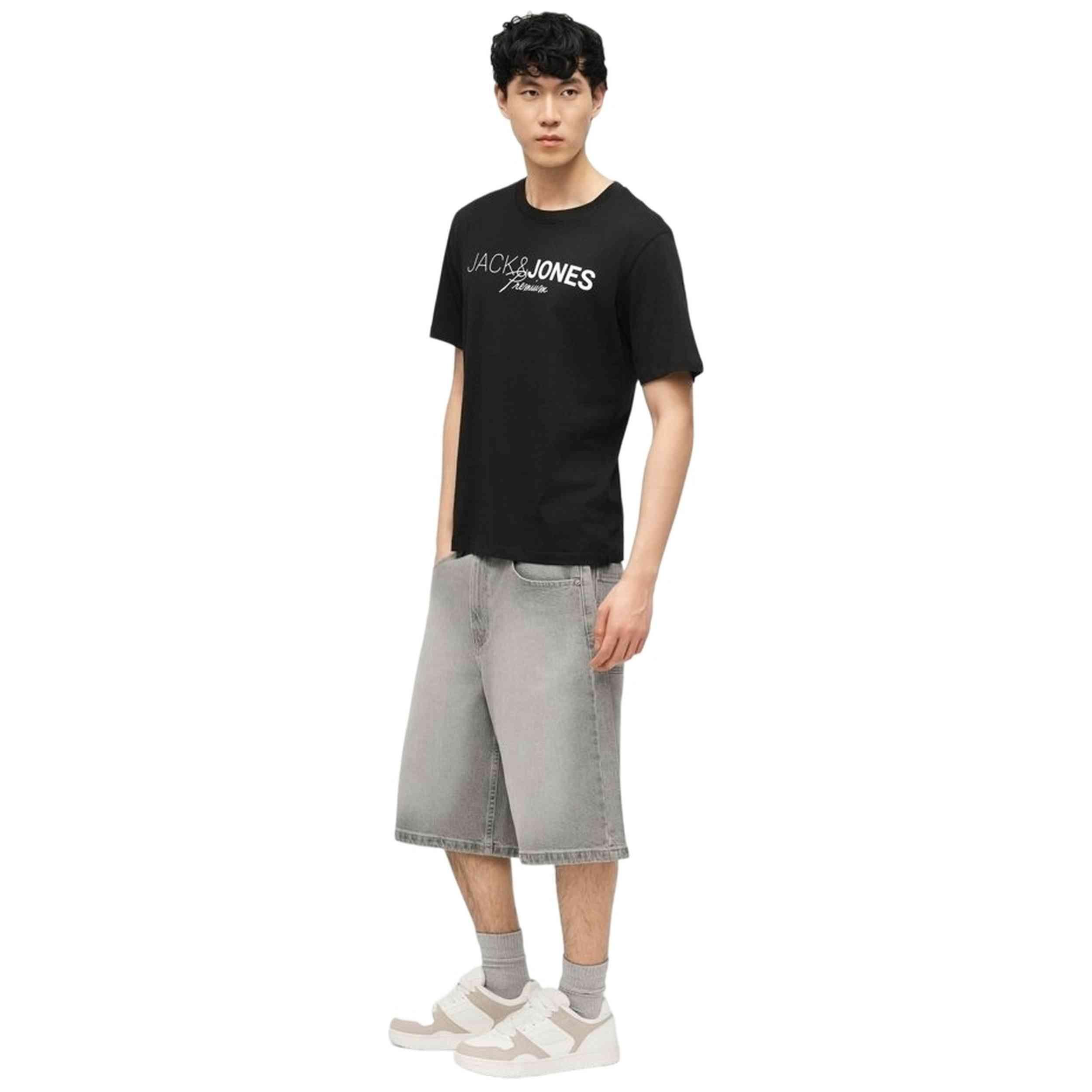 T-shirt Jack&jones modèle 12298018-BLACK pour homme 2/5