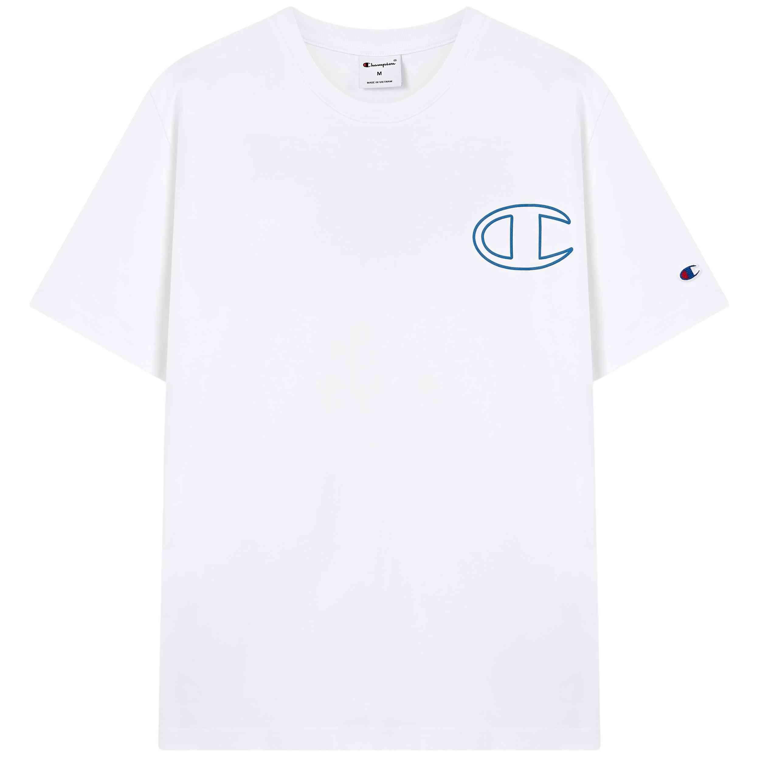 Maglia a maniche corte Champion modello 222385-WW001 per uomini 5/5