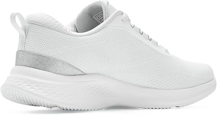 Skechers Skech-Lite Pro 2.0 Donna Bianco Argento Memory Foam Leggere Sport EU 39 3/3