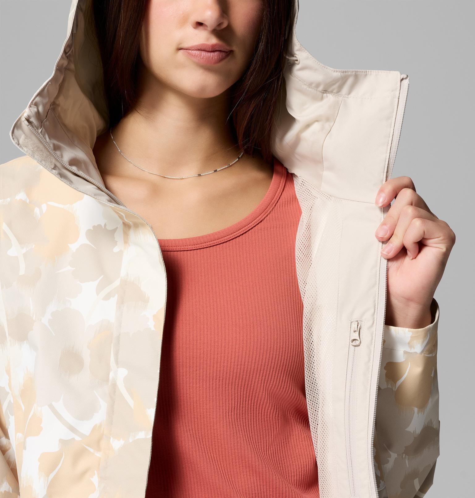 Kurtka przeciwdeszczowa damska Columbia Hikebound Printed Jacket 4/7