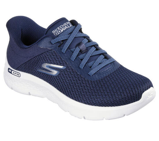 Scarpe Skechers 125516-NVW Donna Casual Comfort Blu EU 38