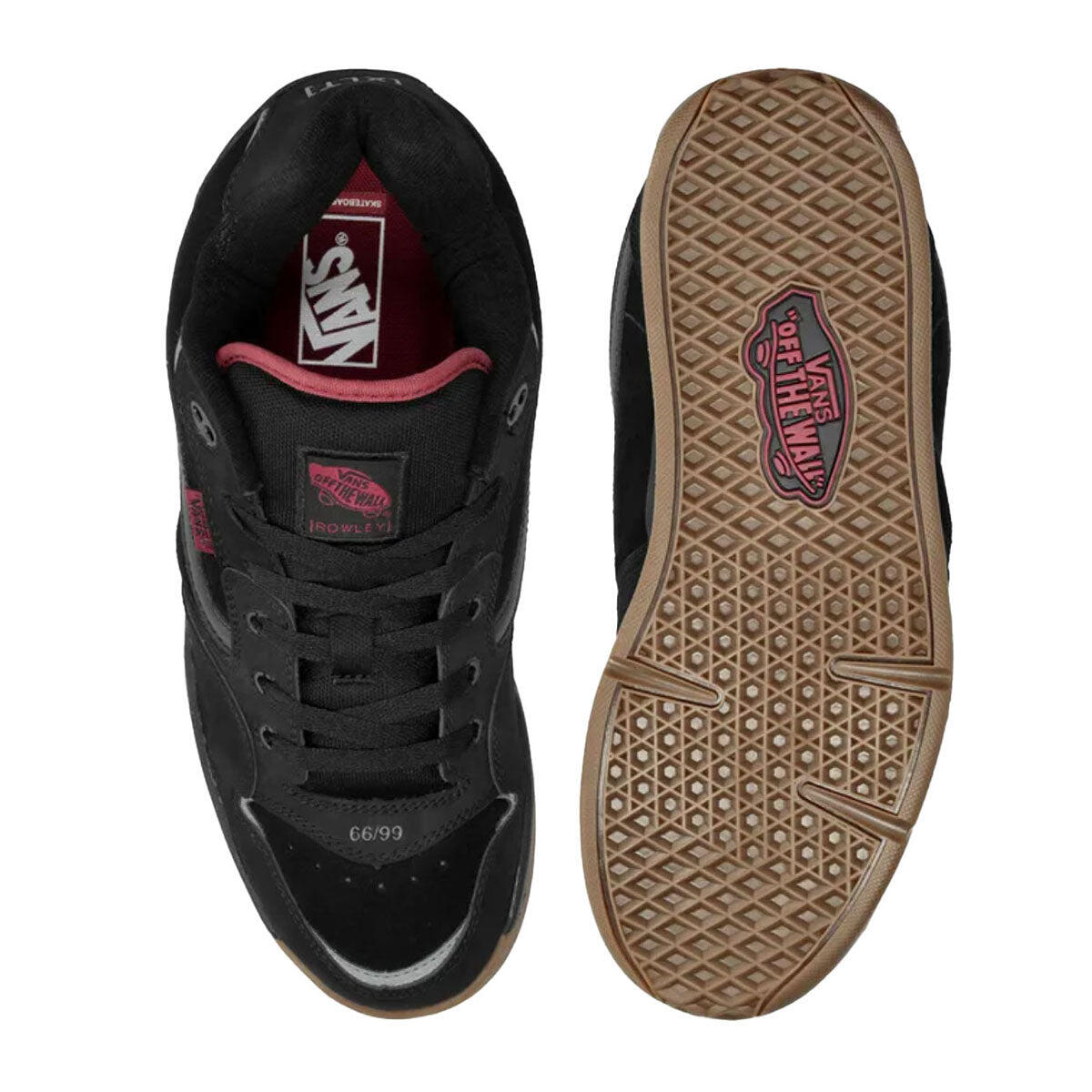 Vans Rowley XLT – Black/Chili Pepper 4/5