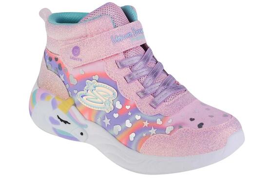Buty dziecięce Skechers 302332L-LPMT różowe 34
