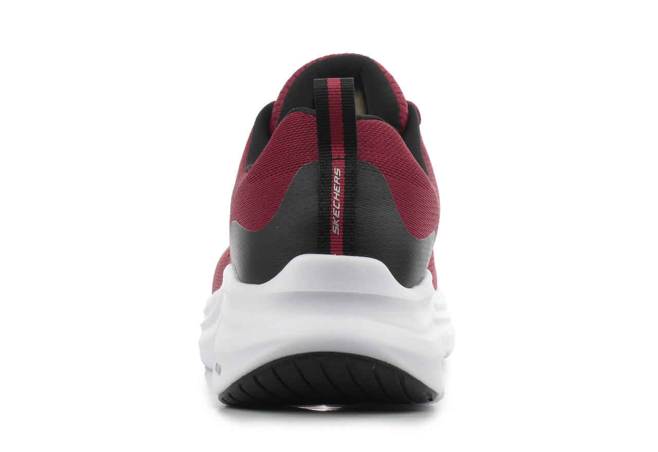 Skechers Vapor M 232625 RDBK Uomo Scarpe Sportive Rosso-Nero Sneakers EU 44 3/7