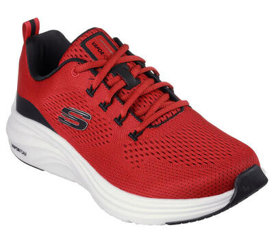 Skechers Vapor M 232625 RDBK Uomo Scarpe Sportive Rosso-Nero Sneakers EU 43