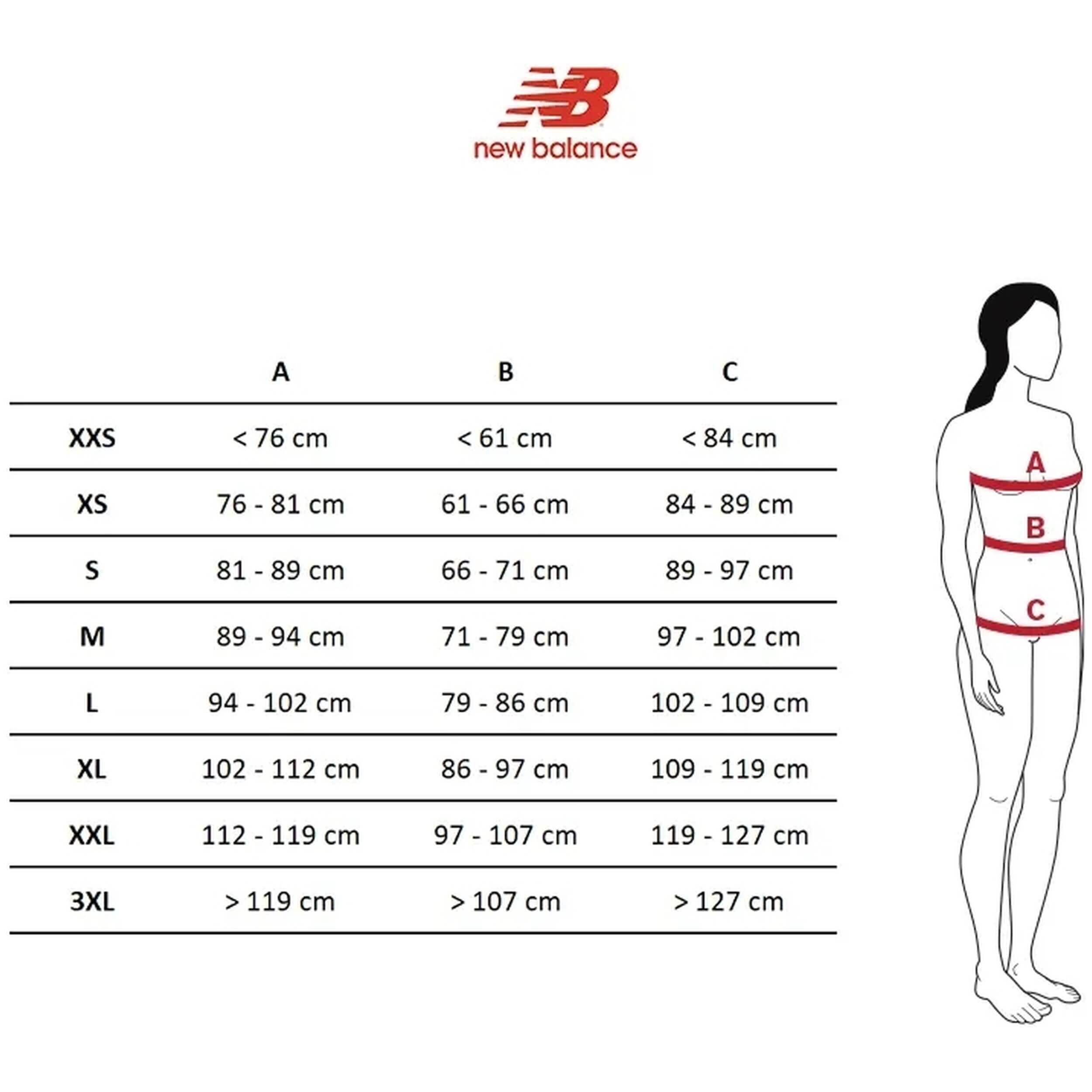 Pantaloncini New balance modello WS21270_BK per donne 5/5
