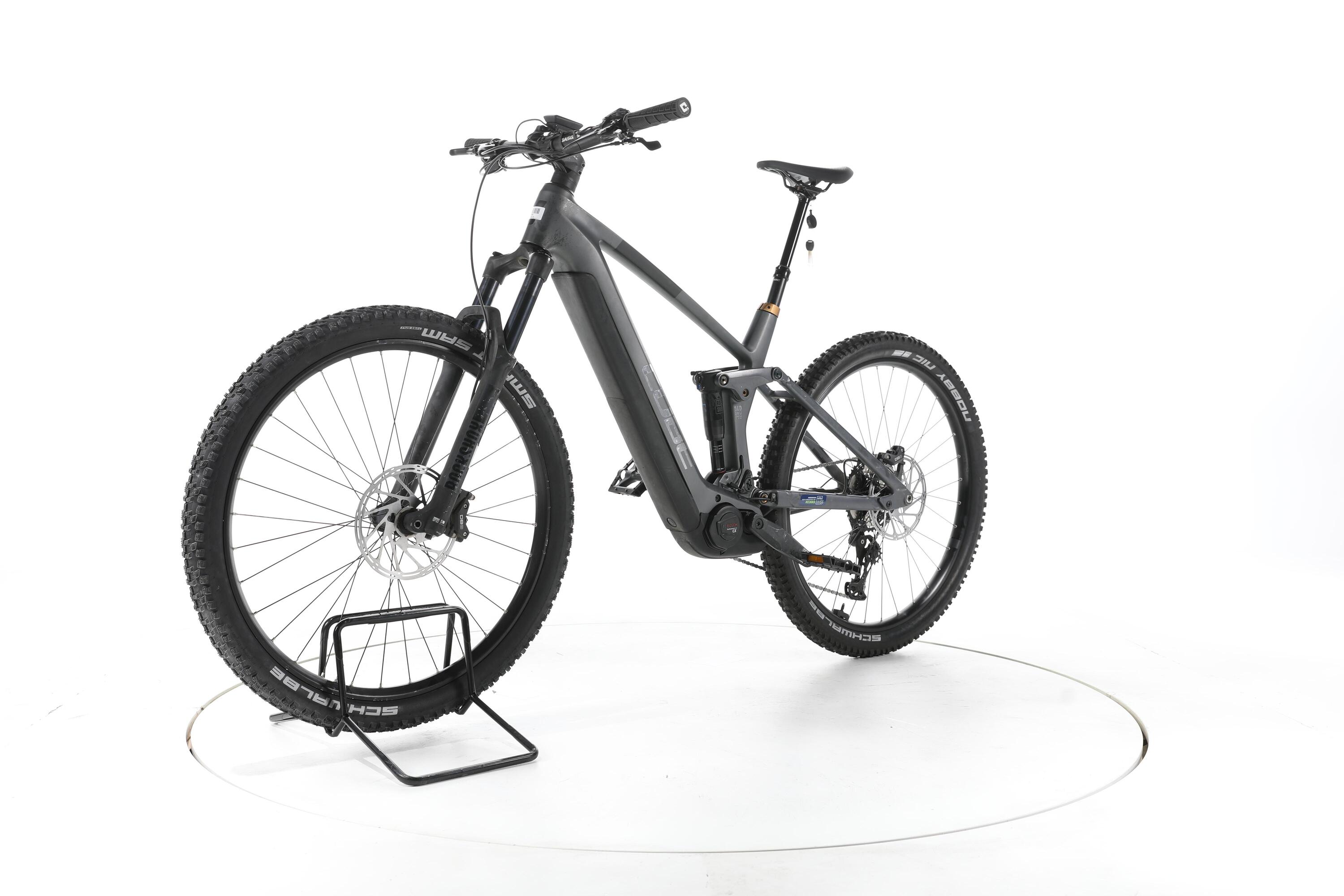Segunda vida - Cube Stereo Hybrid 140 HPC Race Fully E-Bike Carbon - Bom Estado 5/7