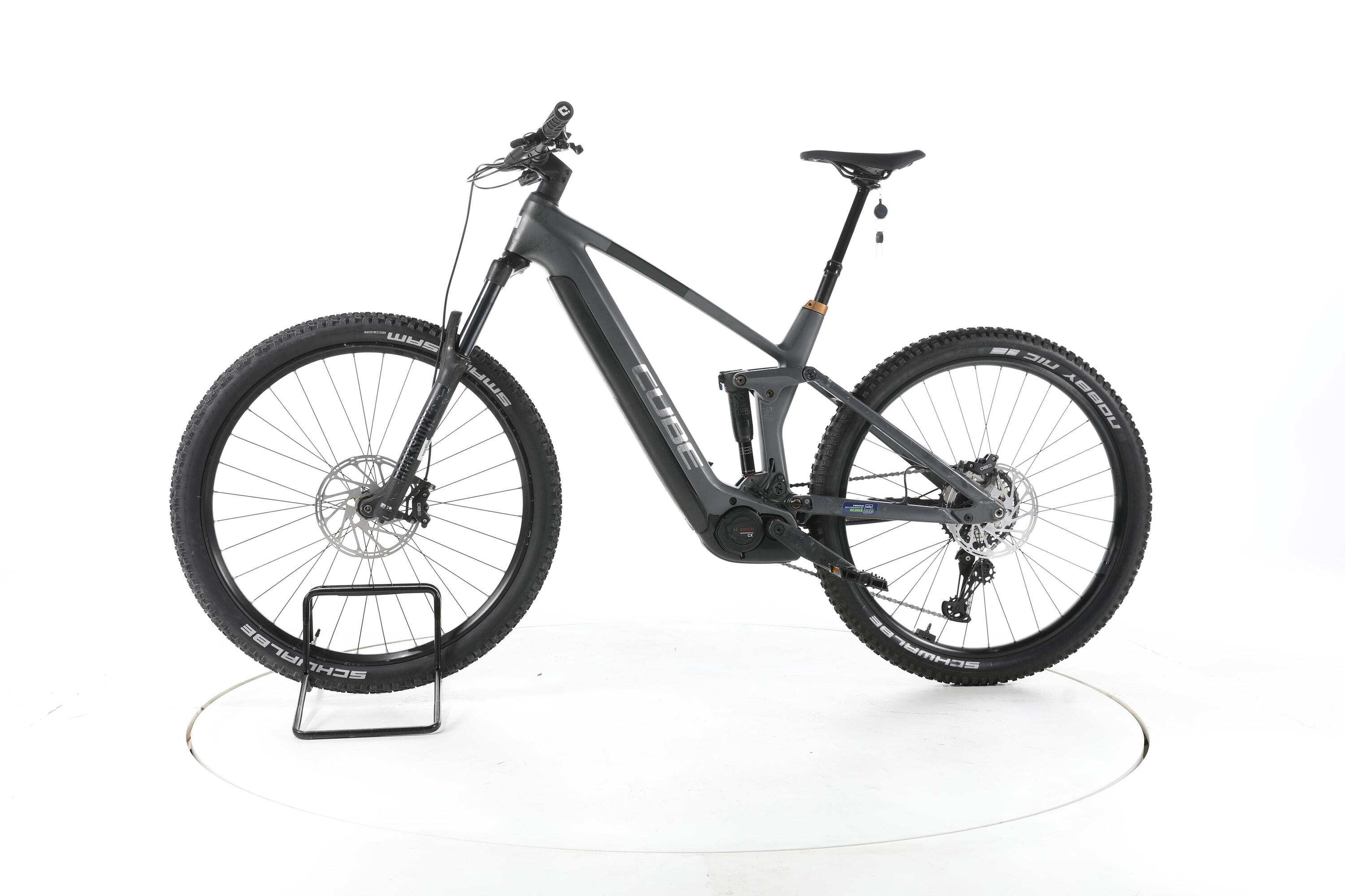 Segunda vida - Cube Stereo Hybrid 140 HPC Race Fully E-Bike Carbon - Bom Estado 6/7