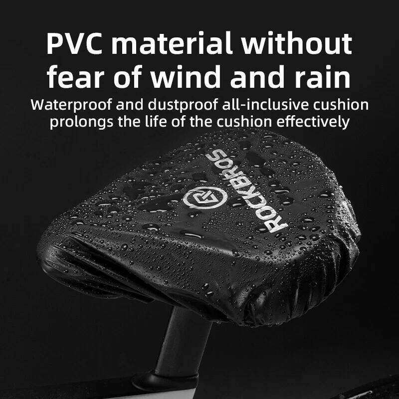 Husă de șa pentru bicicletă, impermeabilă din PVC