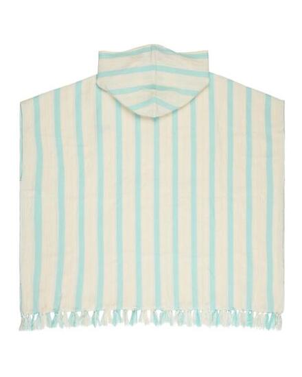 Poncho zum Umziehen BIRD OF FEVER Blau Unisex