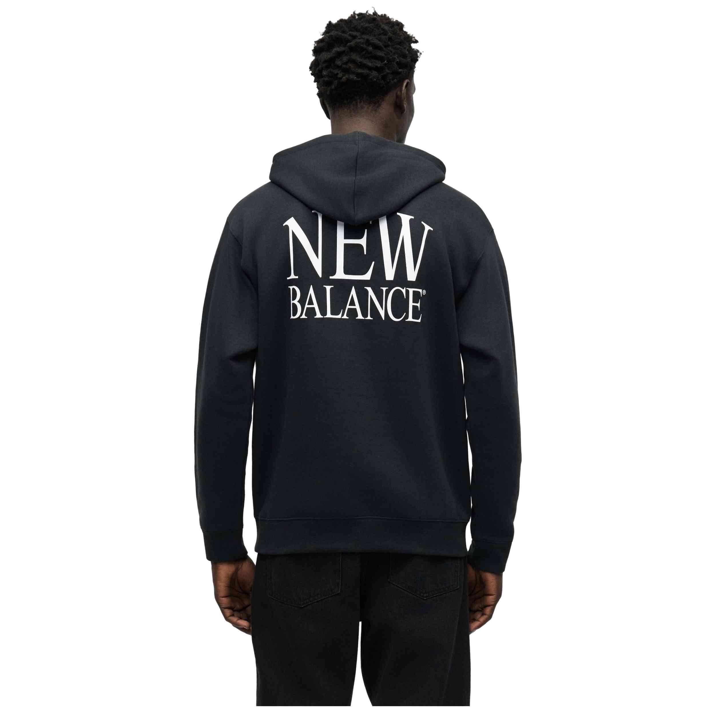 Sudadera con capucha New balance modelo MT61L713_BK para hombre 3/3