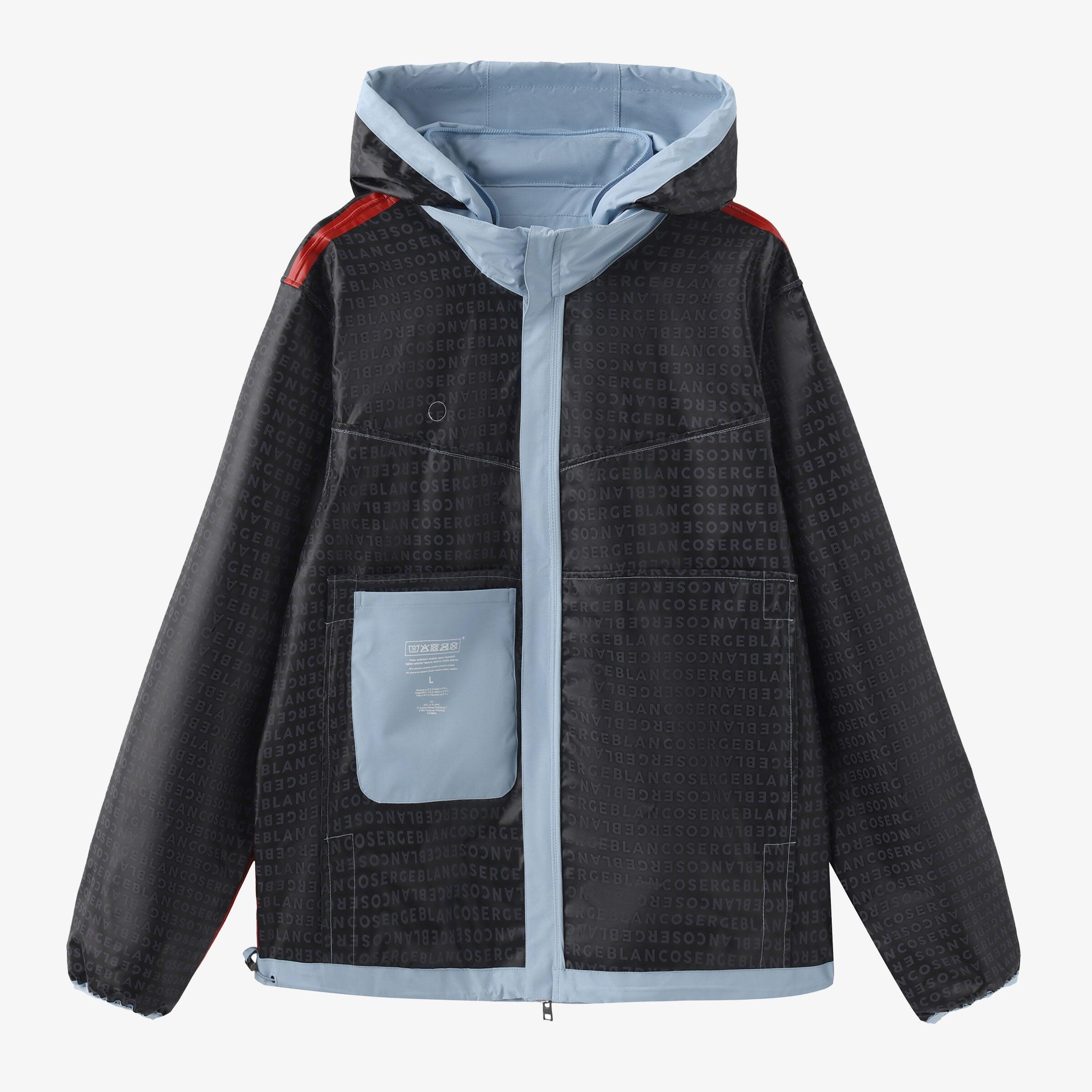 Parka Stormy impermeabile blu cielo 5/6