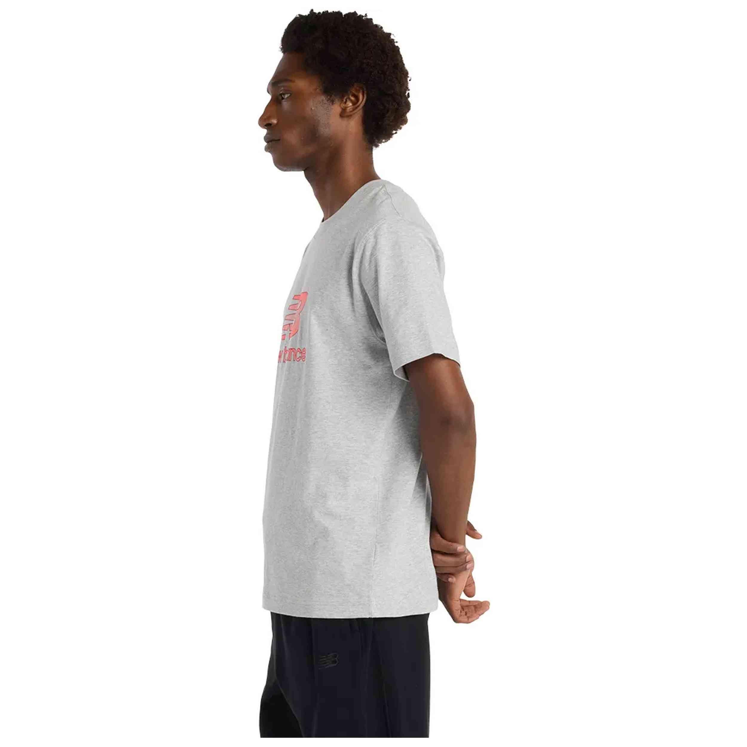 T-shirt met korte mouwen New balance model MT53502 voor mannen 3/4