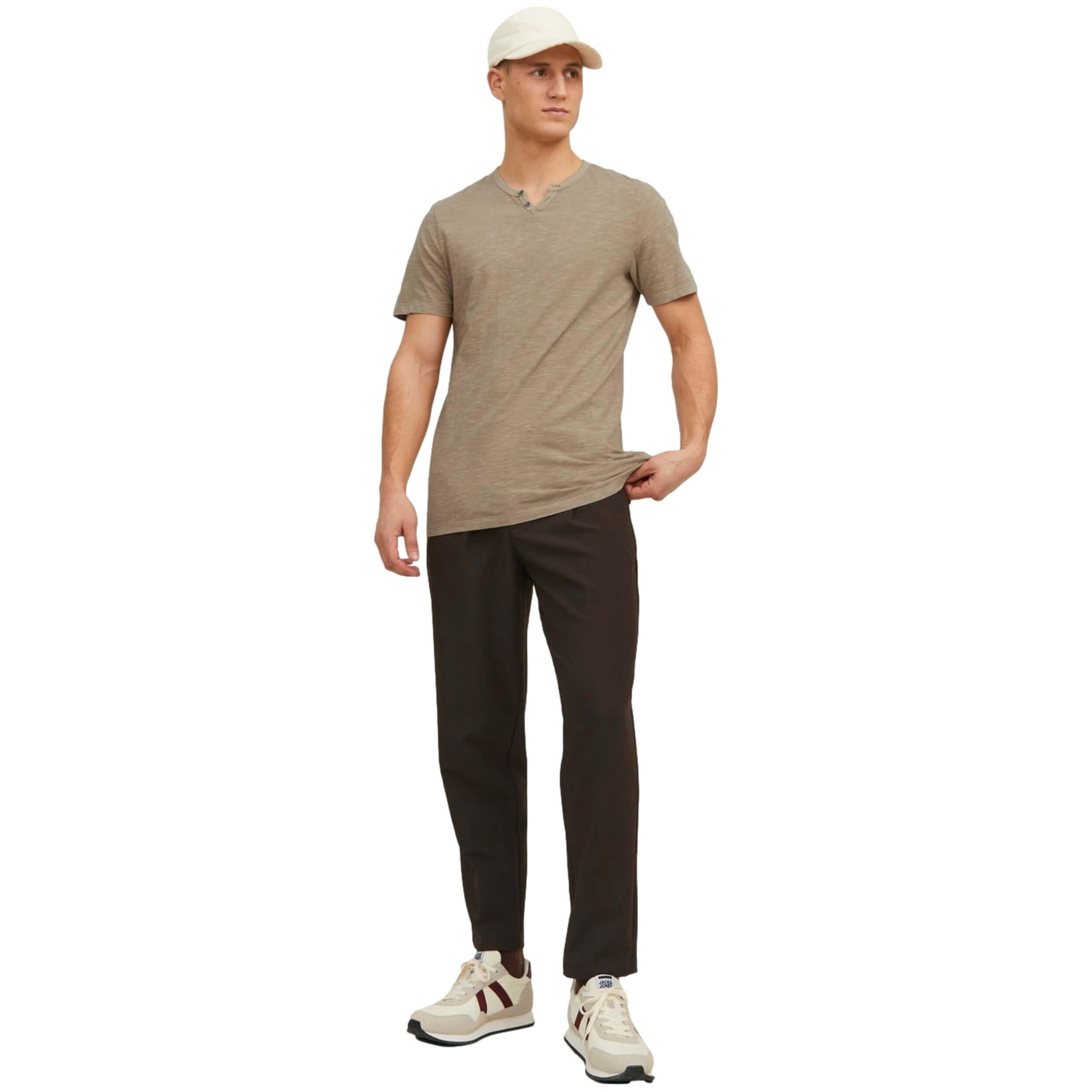 Camiseta de manga corta Jack&jones modelo 12164972-Crockery para hombre 4/5