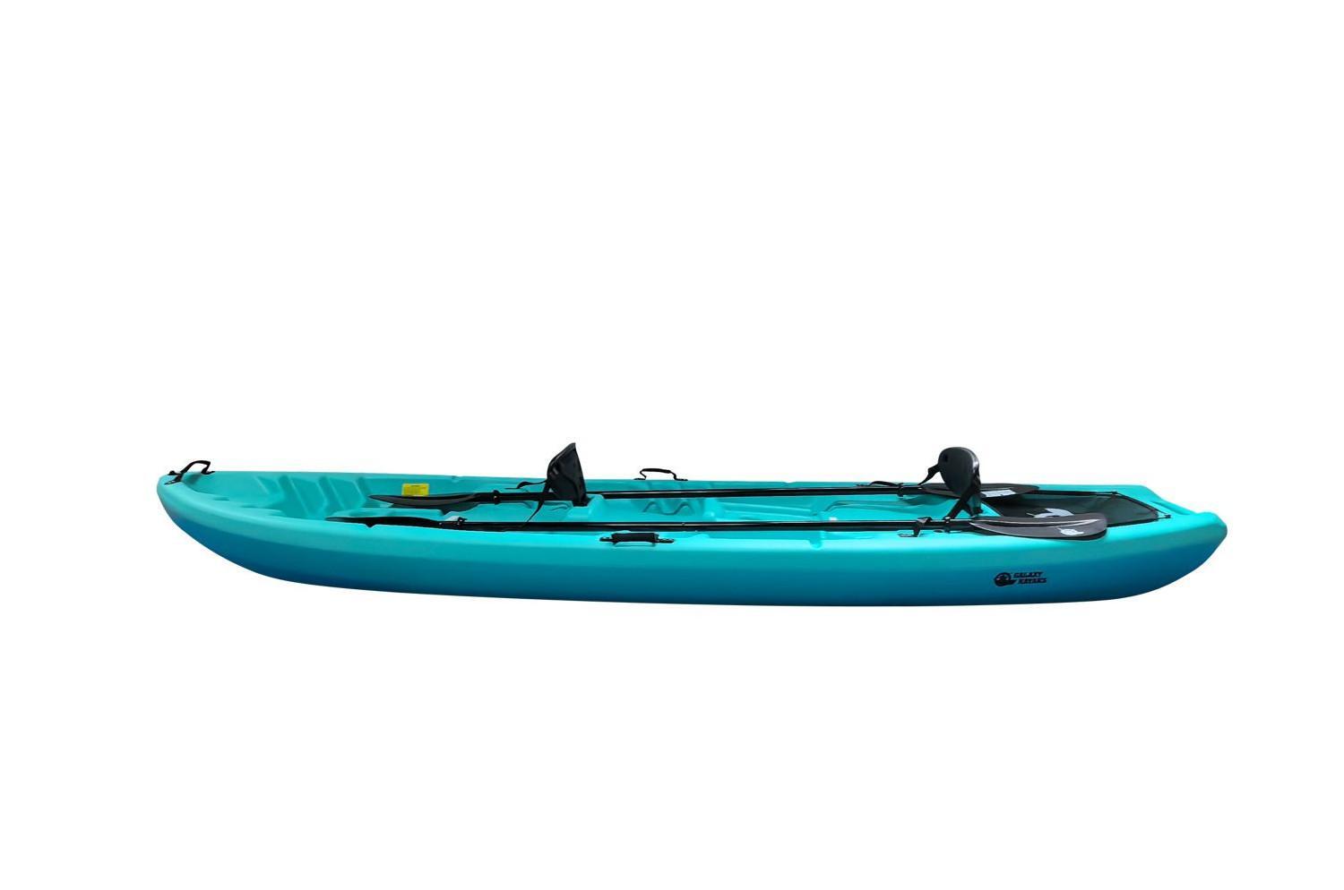 Kayak Biplace rigide économique et leger - Livré avec 2 dosserts et 2 pagaies 4/7
