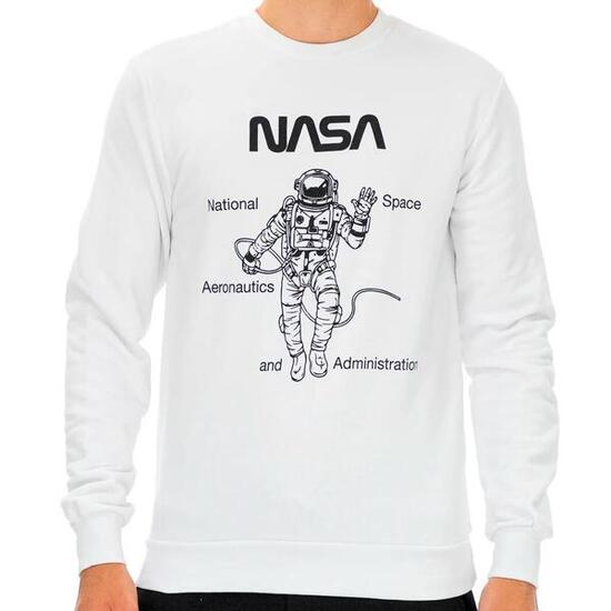 Sweat Blanc Homme Nasa 64S