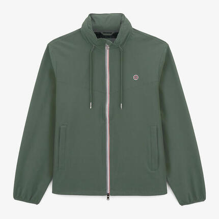 Waterdichte Stormy-parka in legergroen