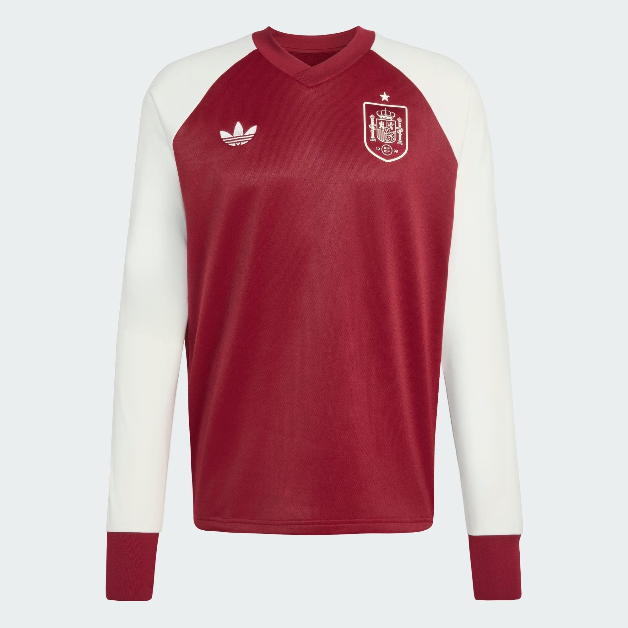 Spanje 26 Uit Pre-Match Warm Sweatshirt 3/7