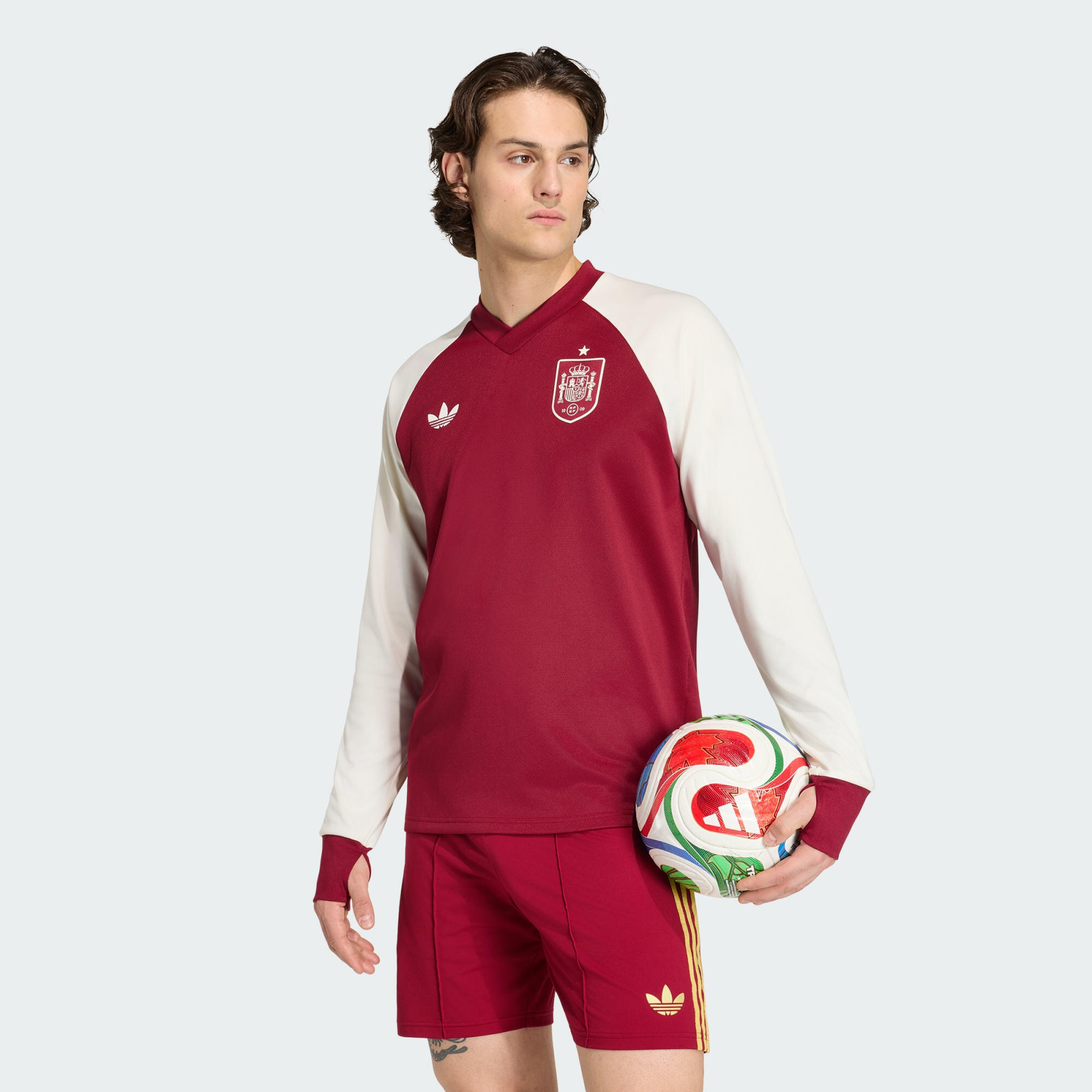 Spanje 26 Uit Pre-Match Warm Sweatshirt 2/7