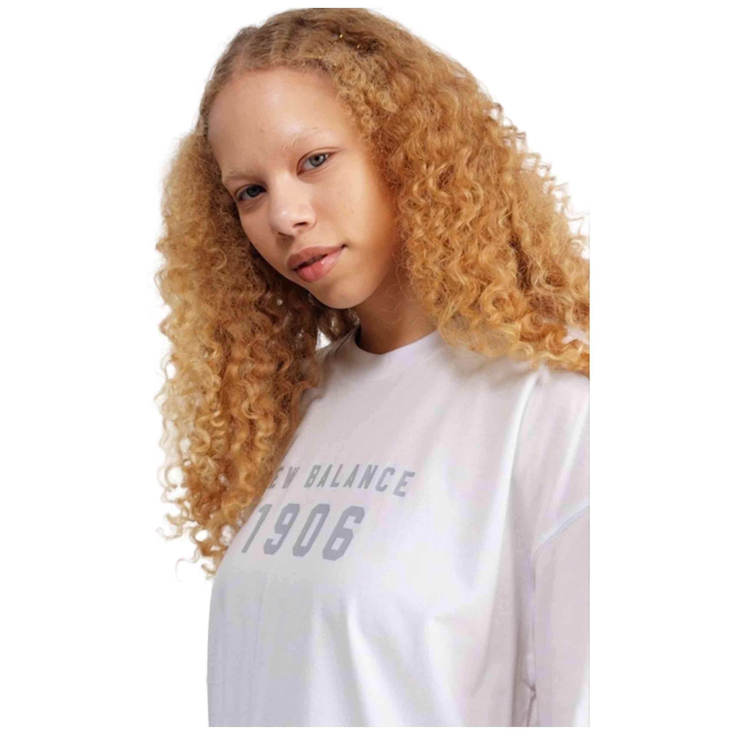 T-shirt New balance modèle WT41519WT pour femmes 2/5