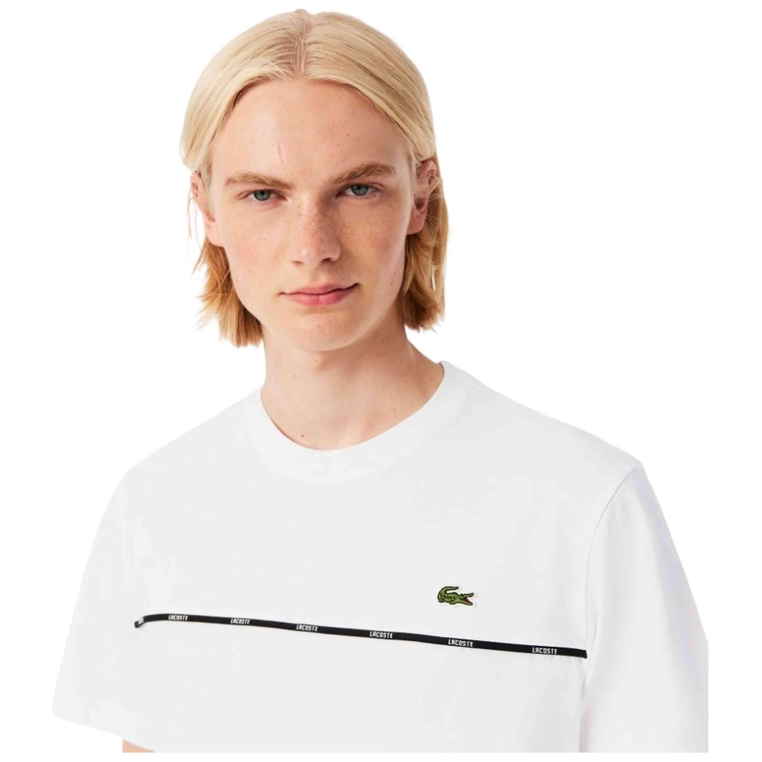 T-shirt Lacoste modèle TH9842-00-001 pour homme 4/5