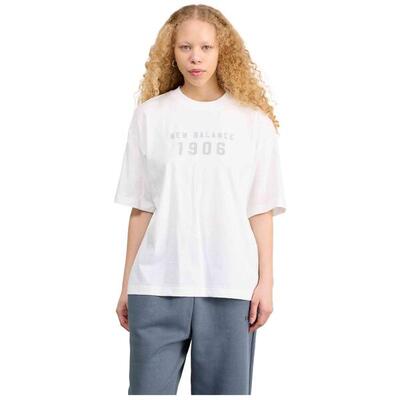 T-shirt met korte mouwen new balance model wt41519wt voor vrouwen