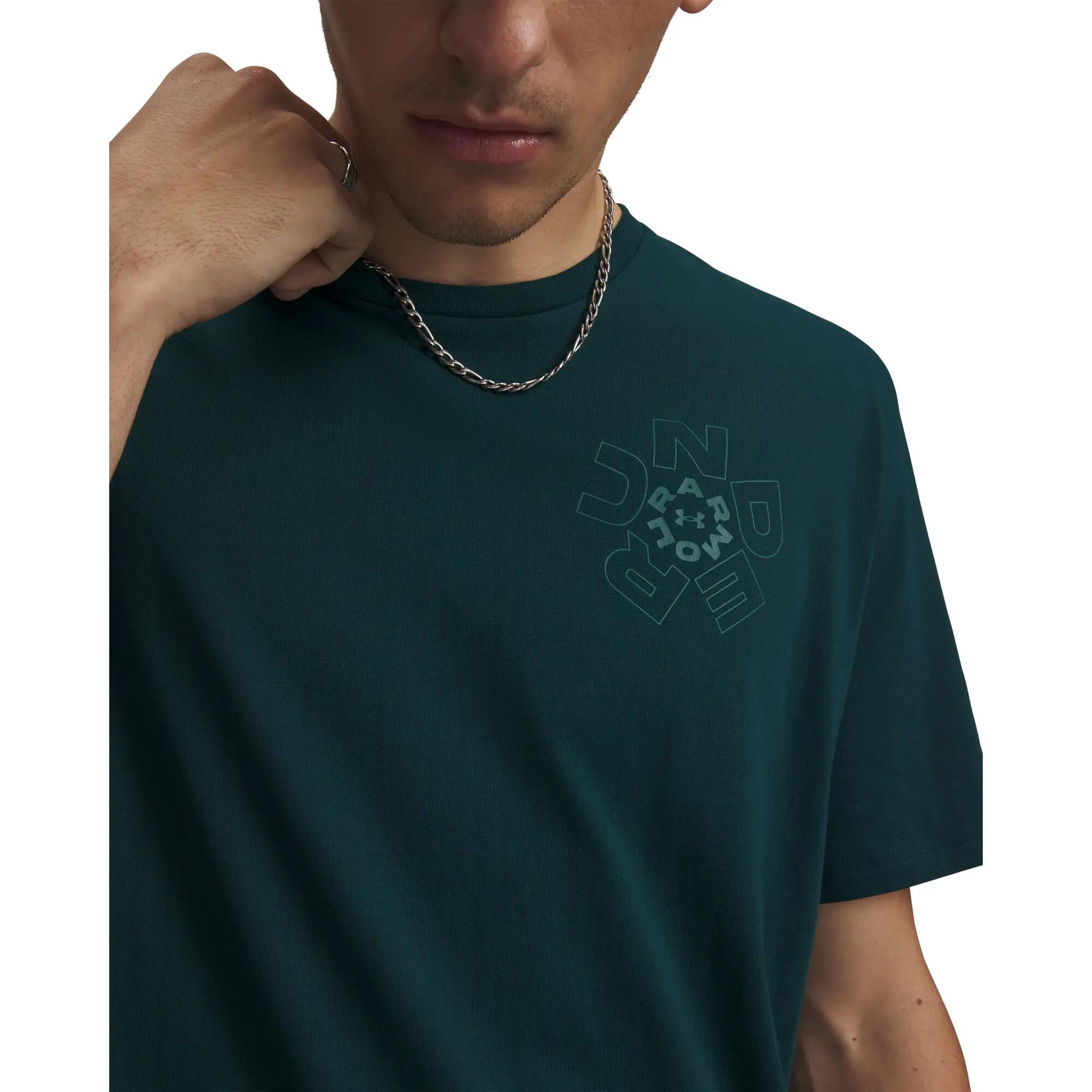 Under Armour Heren T-Shirt UA M Radial Wordmark SS 6009264 2/5