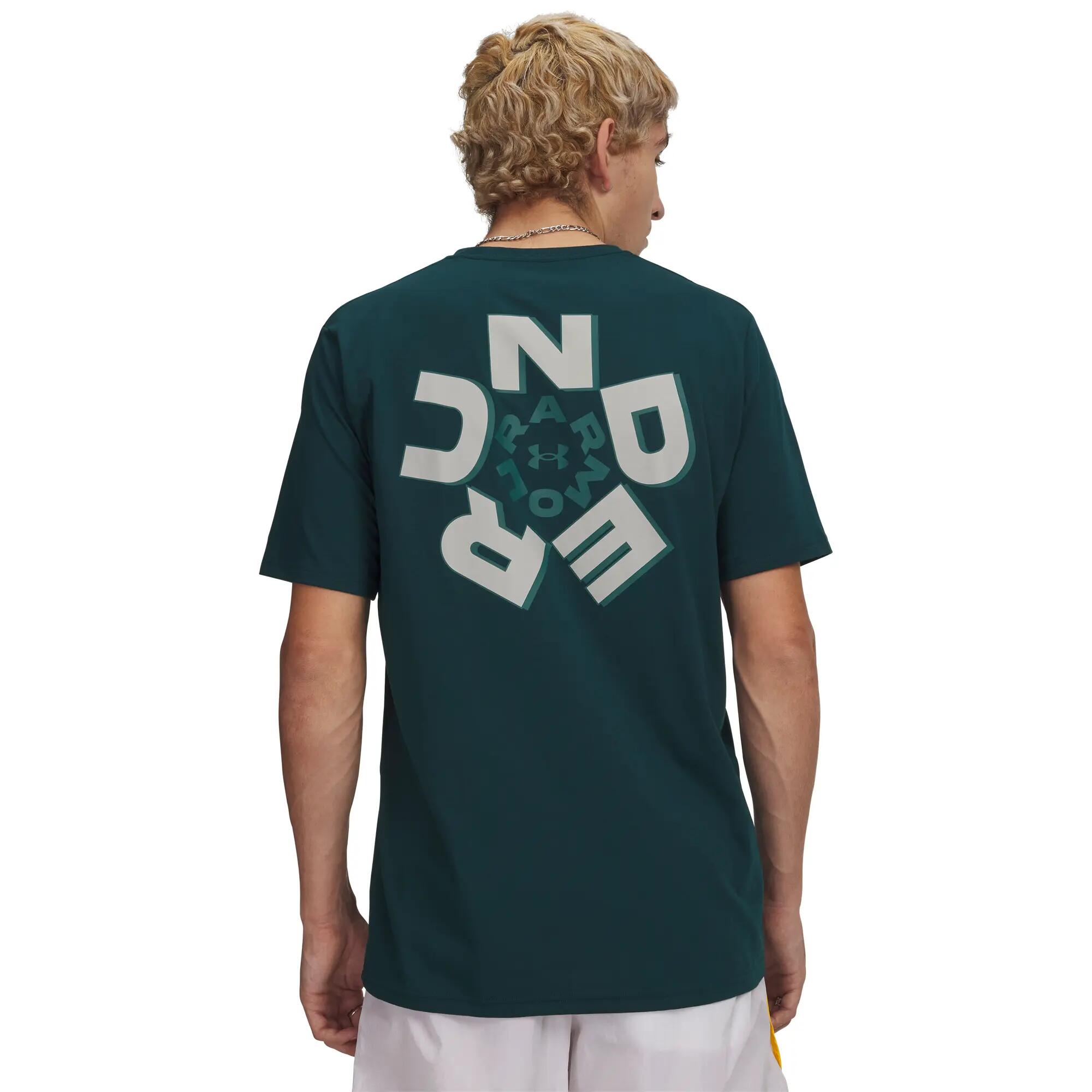 Under Armour Heren T-Shirt UA M Radial Wordmark SS 6009264 4/5