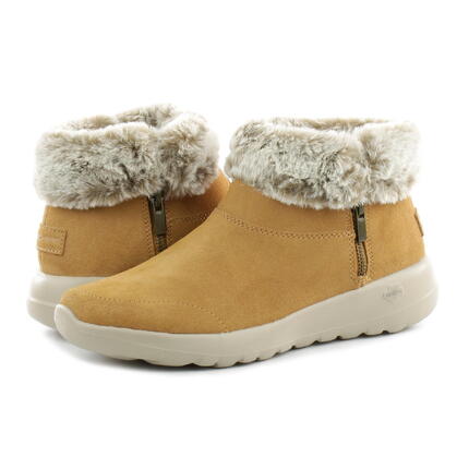 Buty Zimowe Damskie Skechers On-The-Go Joy Savvy 144003-Csnt Brązowe 37,5