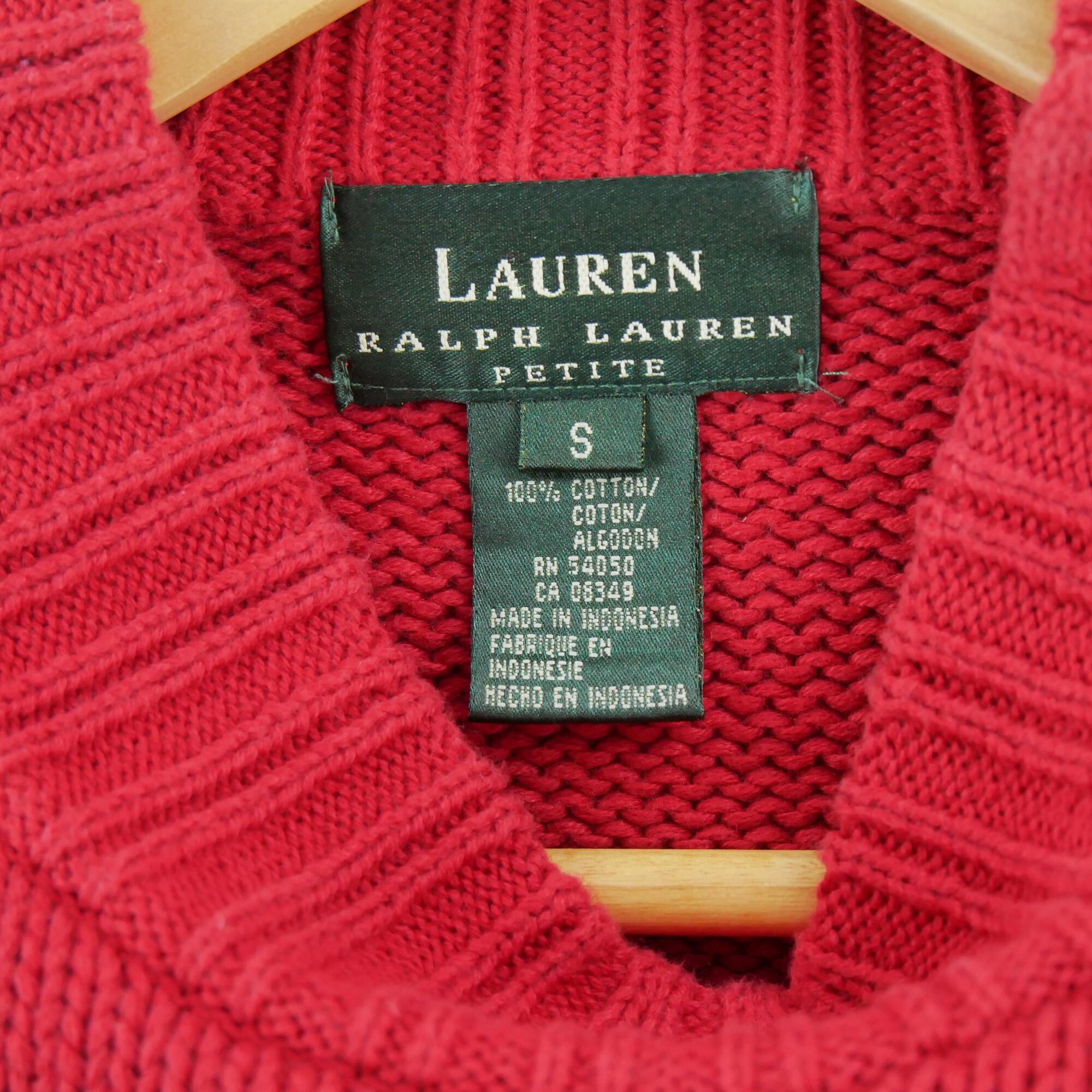 Reconditionné - Pull Femme Rouge - Bon État 7/7