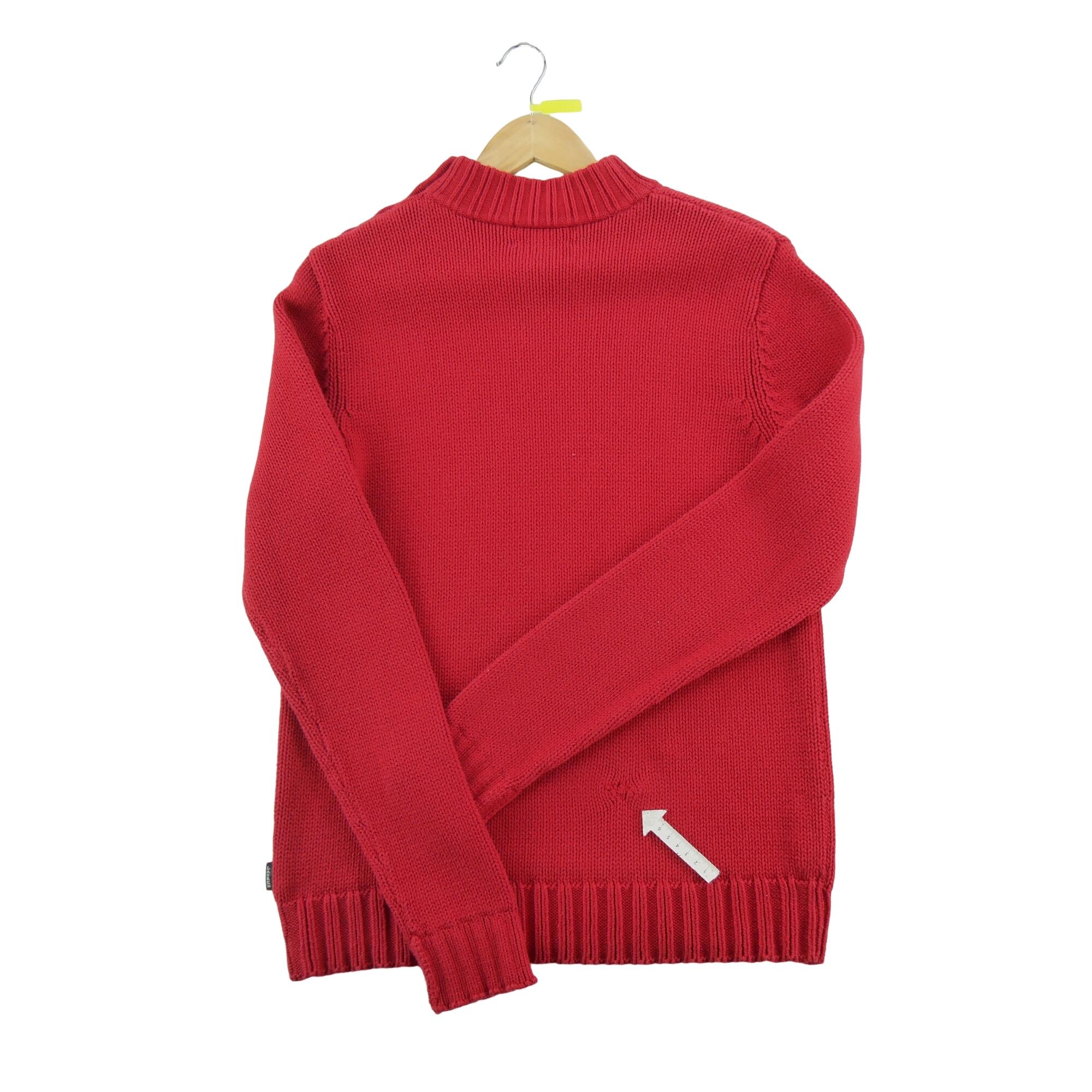 Reconditionné - Pull Femme Rouge - Bon État 5/7