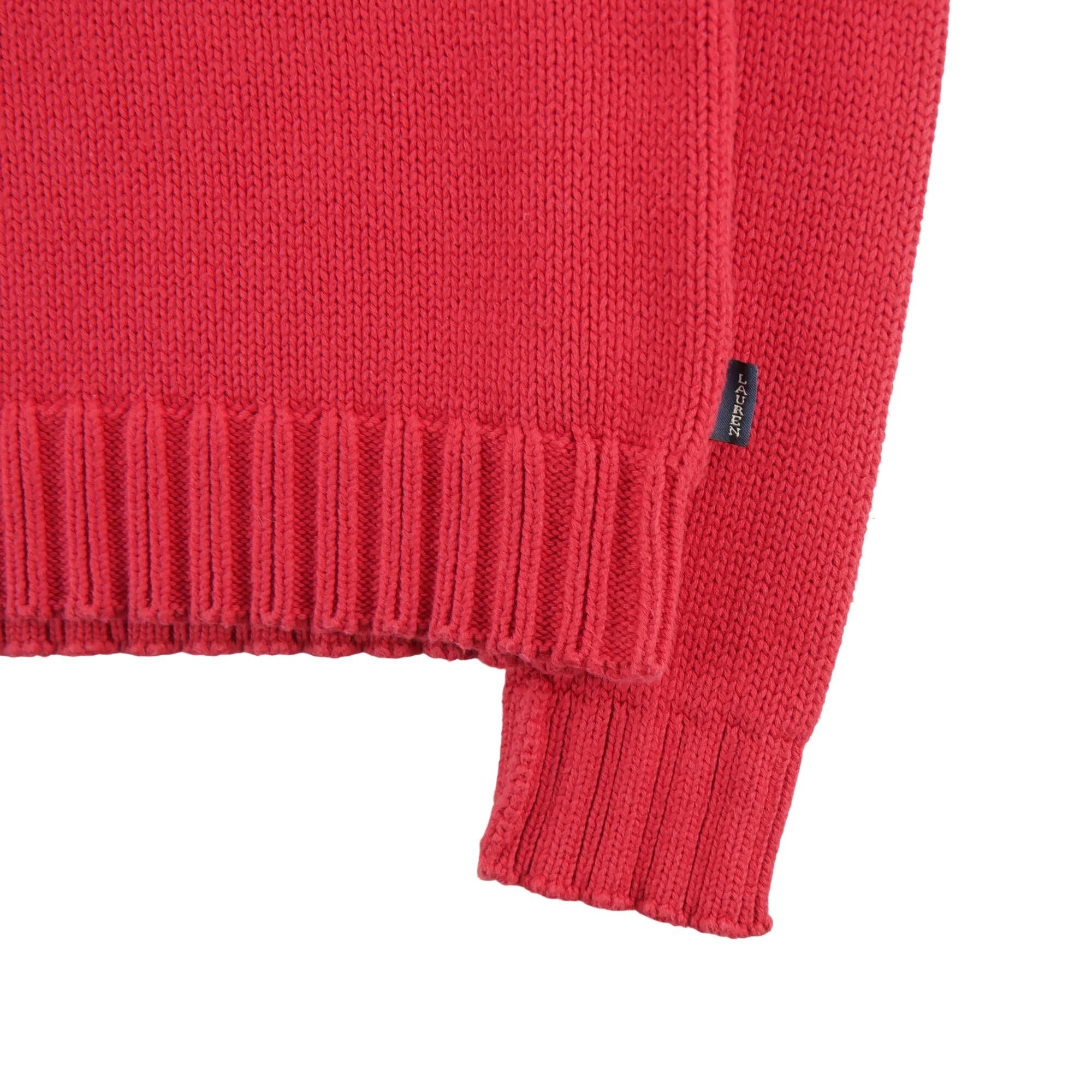 Reconditionné - Pull Femme Rouge - Bon État 4/7