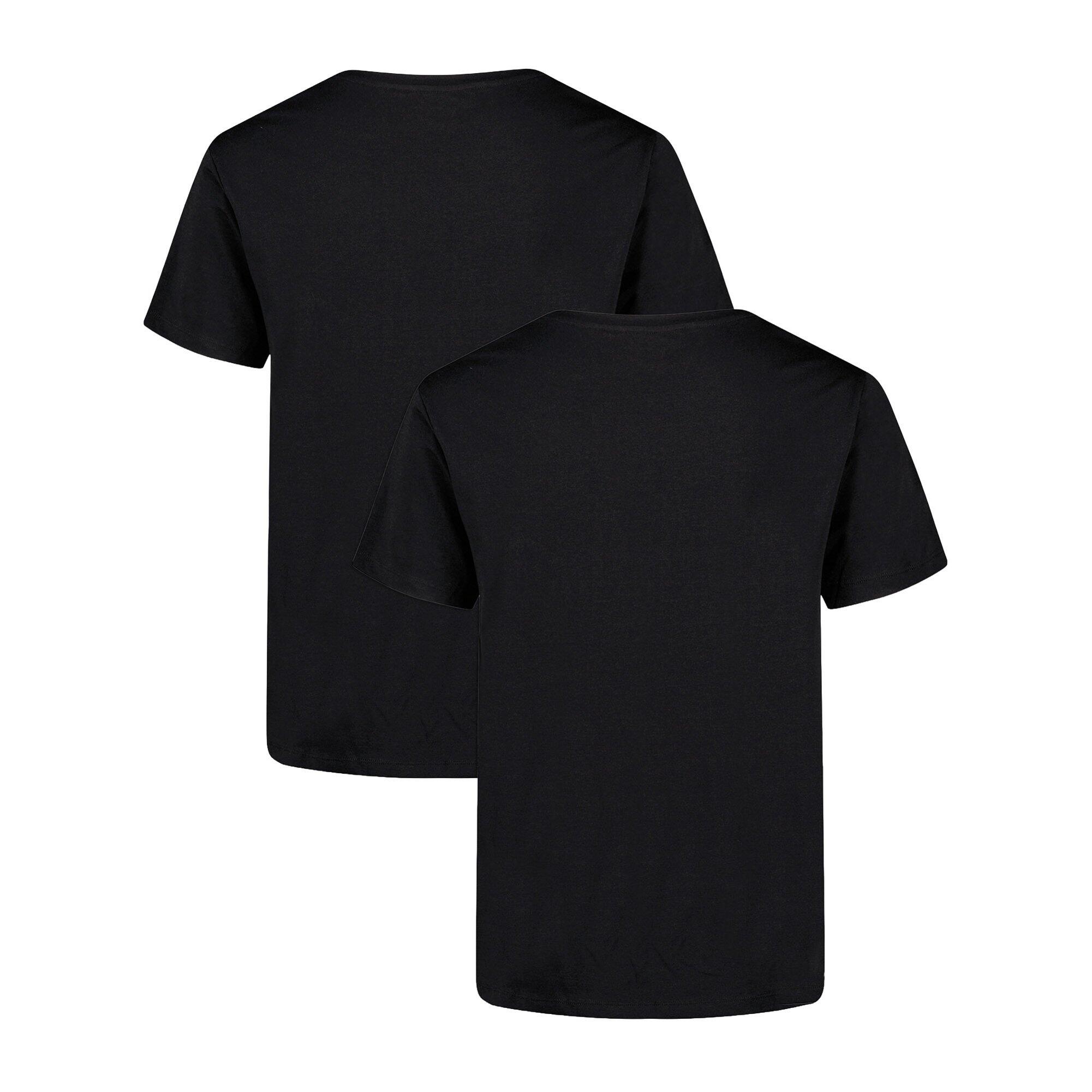 T-shirt Hommes Paquet de 2 Confortable à porter-PERF COTTON CREW NECK 2PK 2/5