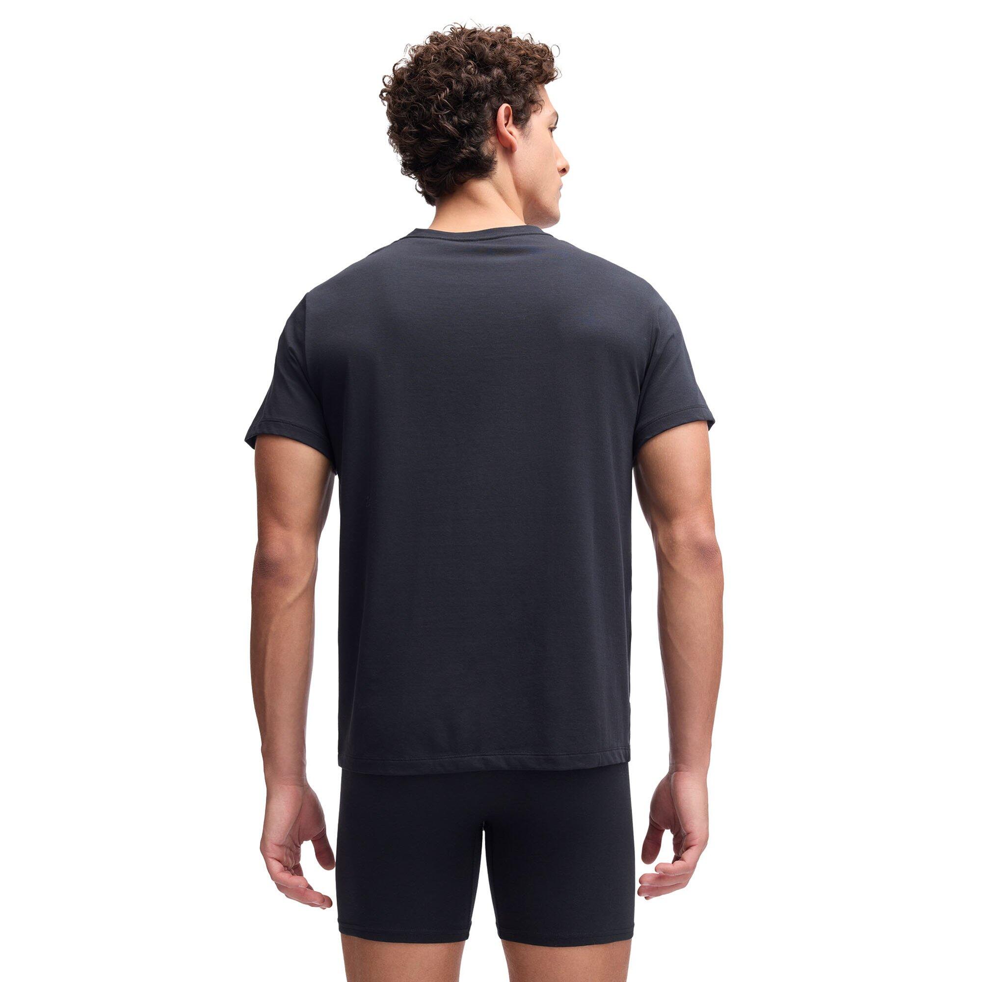 T-shirt Hommes Paquet de 2 Confortable à porter-PERF COTTON CREW NECK 2PK 4/5