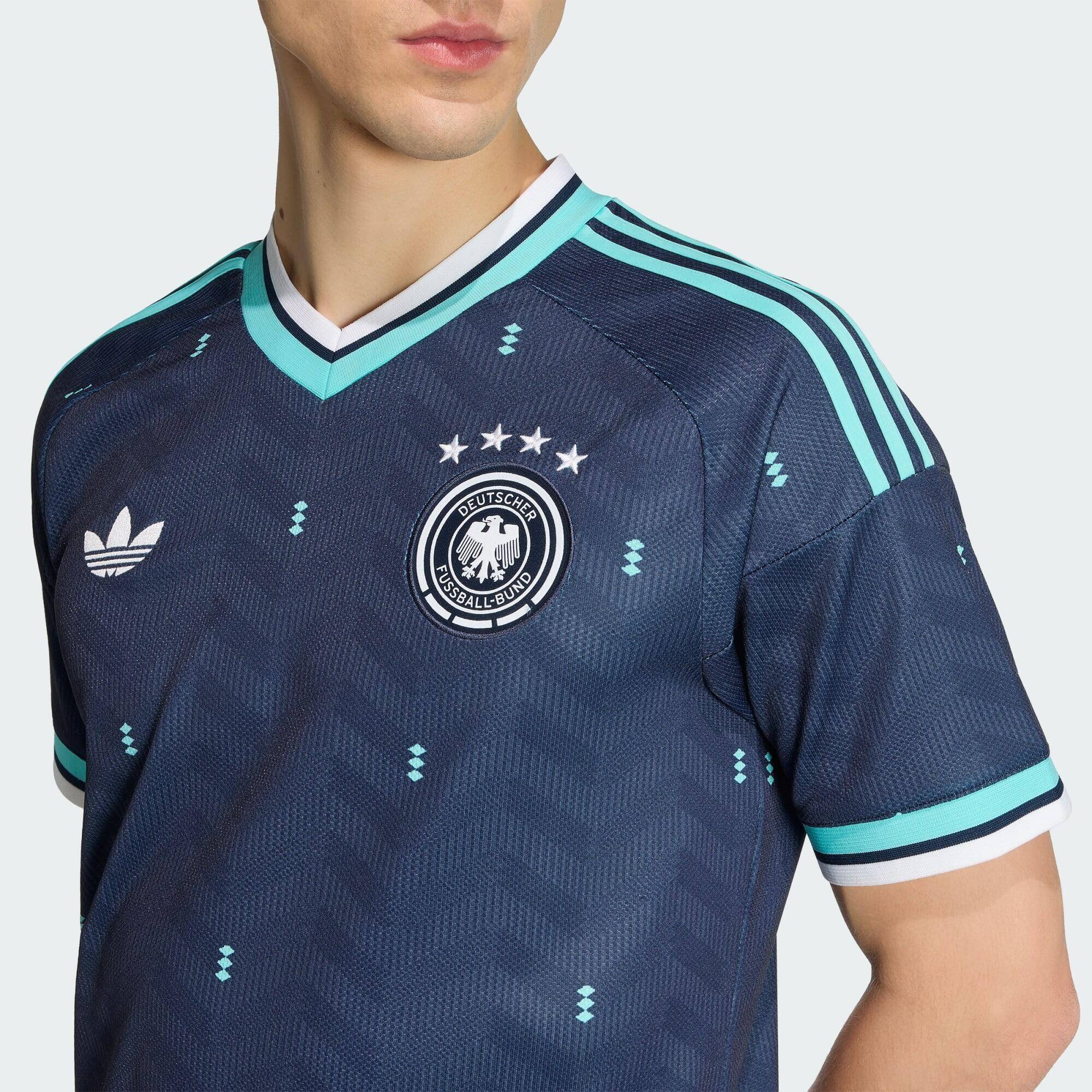 Adidas DFB A JSY Men Football JERSEYS Blue -  5