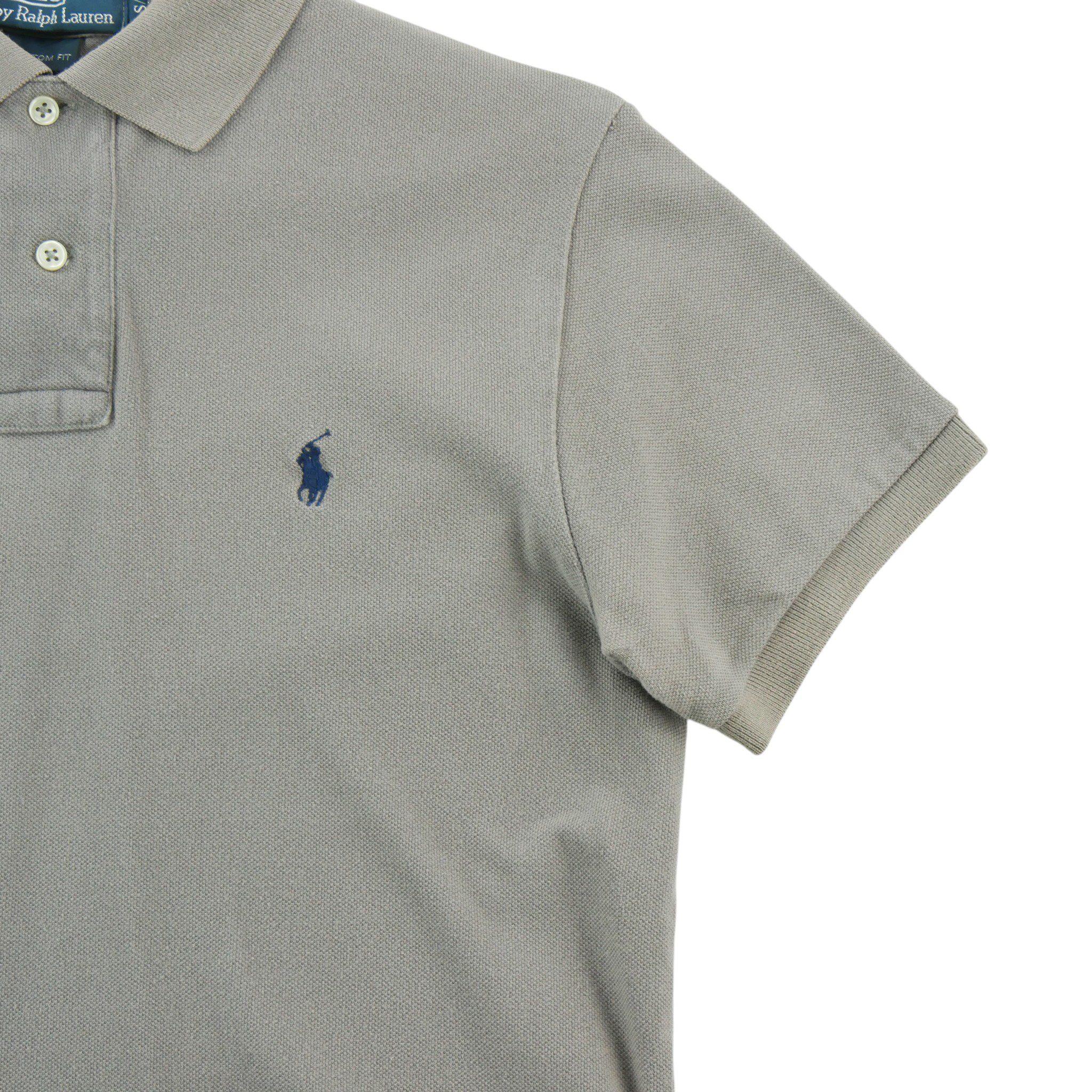 Herren Polo Kurzarm Grau 4/5