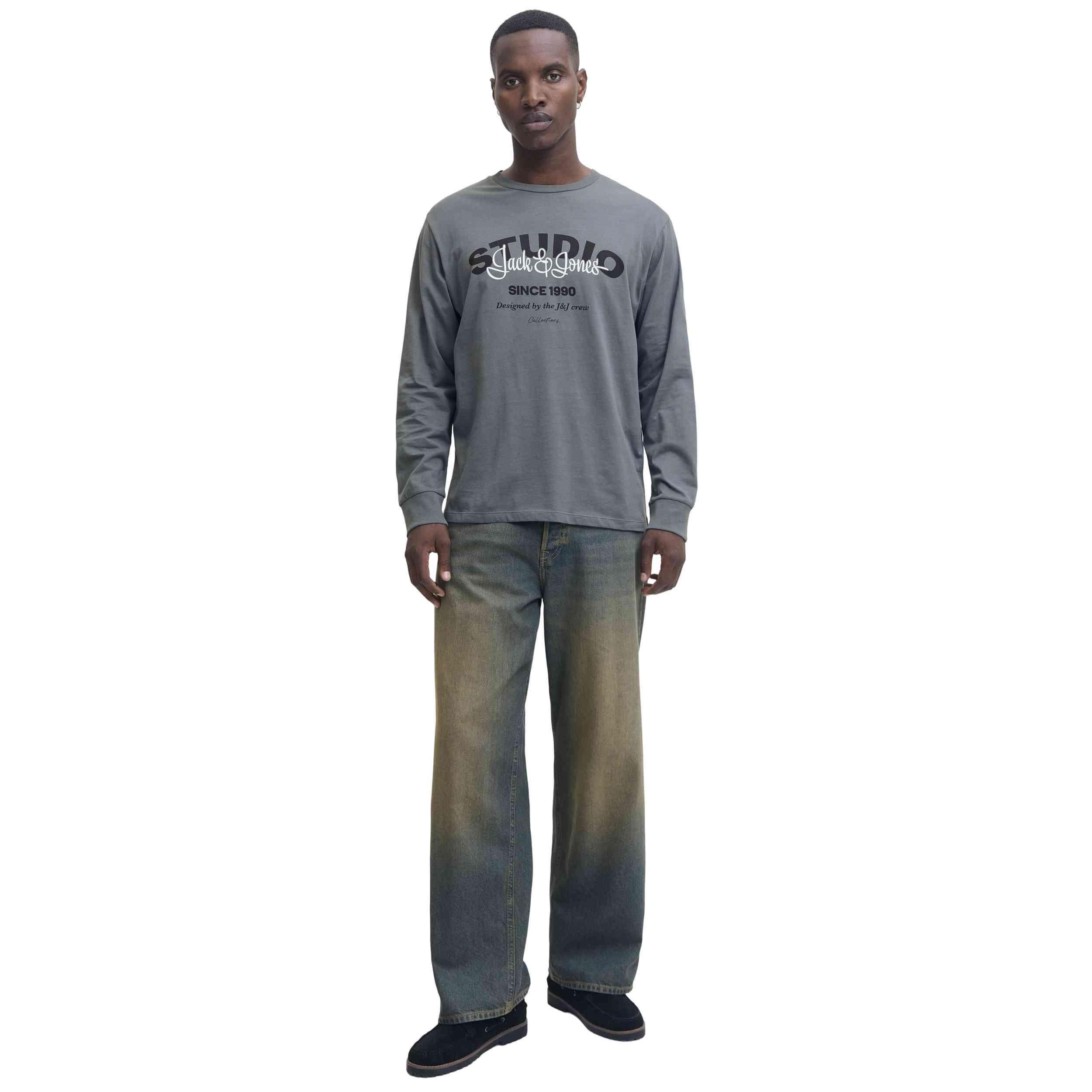 Sudadera Jack&jones modelo 12278512-GRI para hombre 2/5