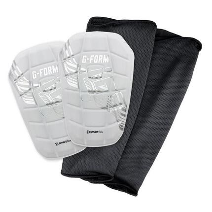 G-Form Pro-S Blade Soccer Shin Guards CE White/Platinum S