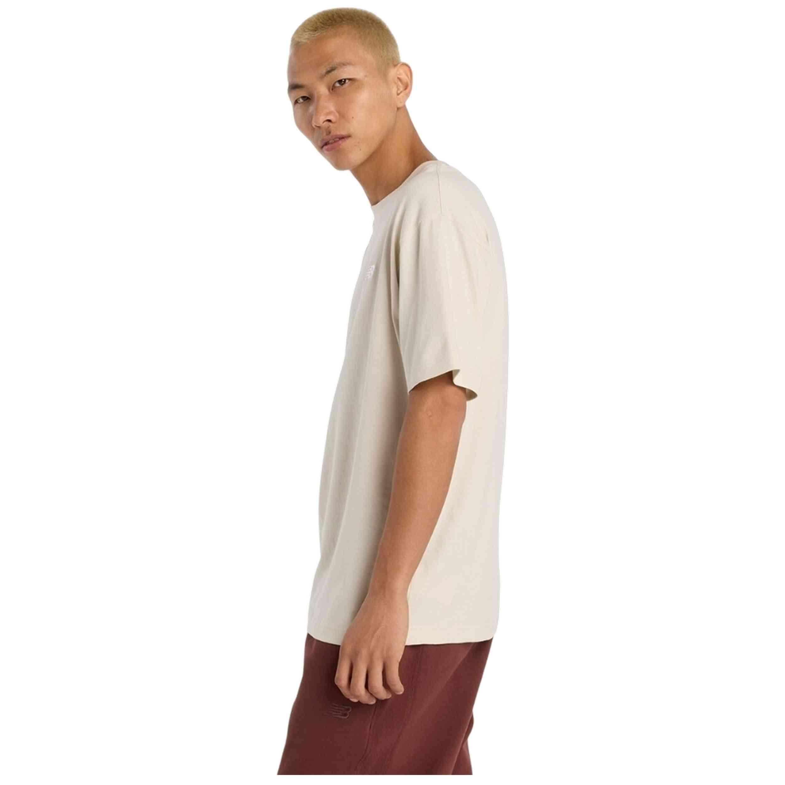 T-shirt met korte mouwen New balance model MT41509TWF voor mannen 3/5
