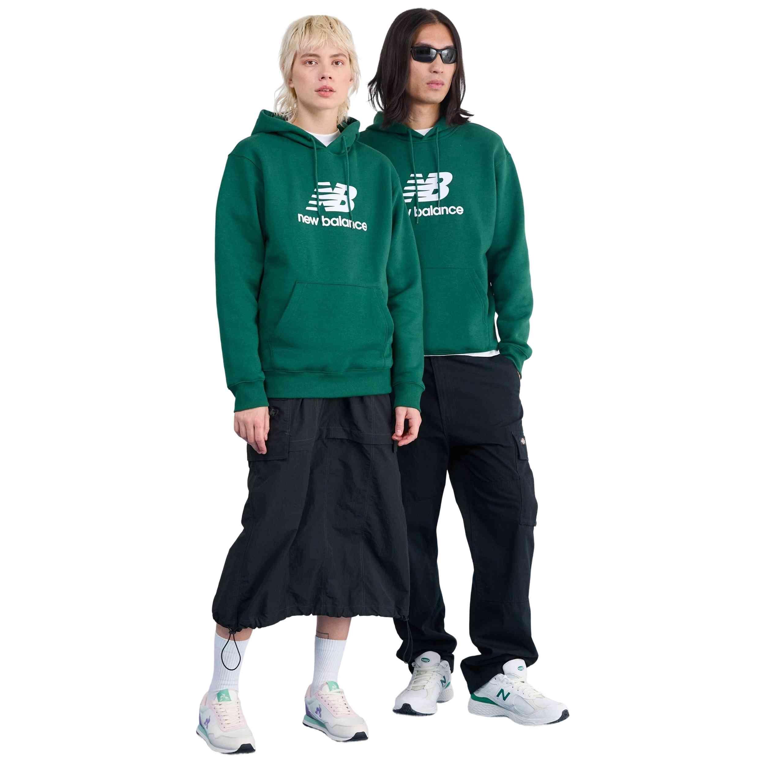 Sudadera con capucha New balance modelo MT41505_NWG para unisex 3/5