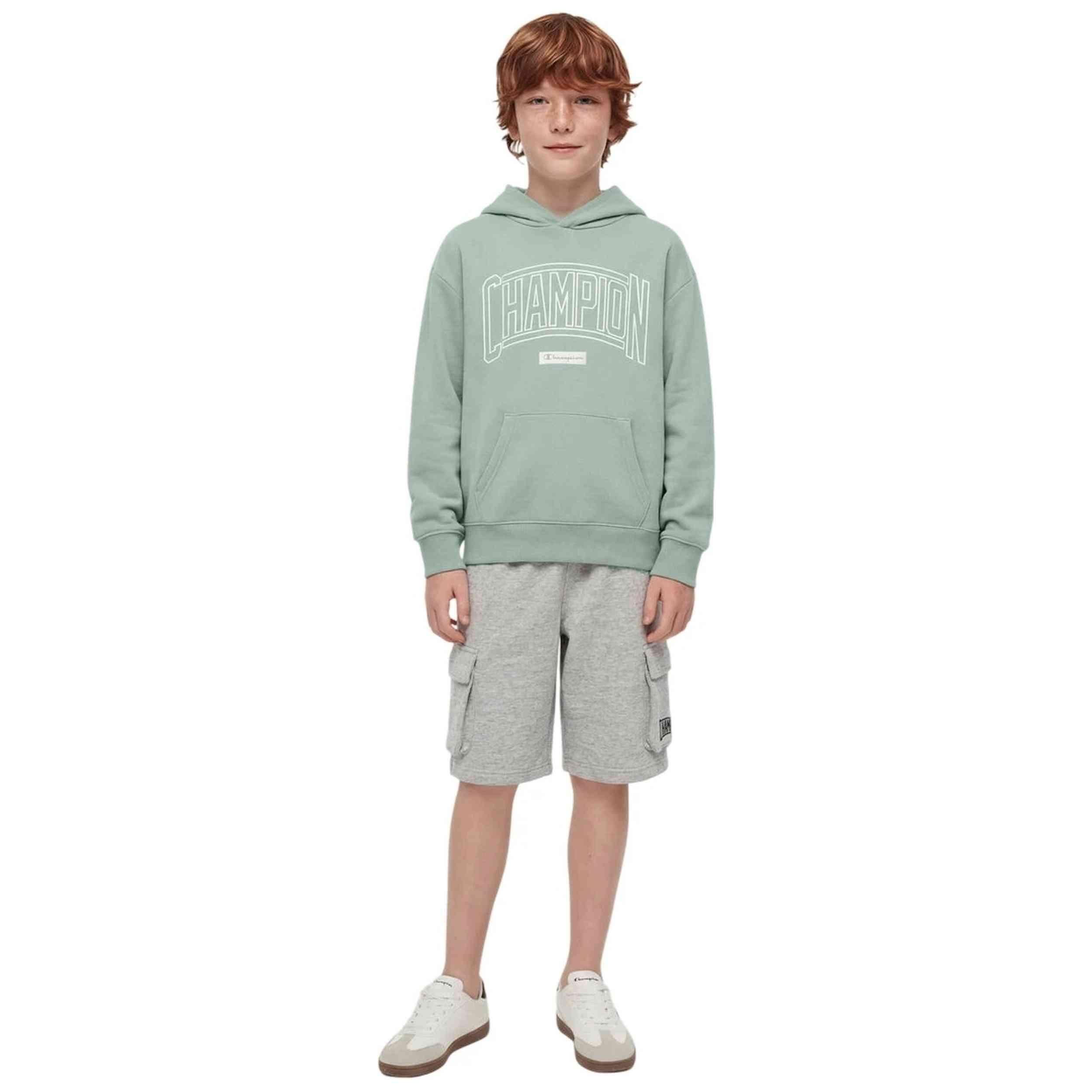 Sudadera con capucha Champion modelo 307598-GS114 para niños unisex 2/5