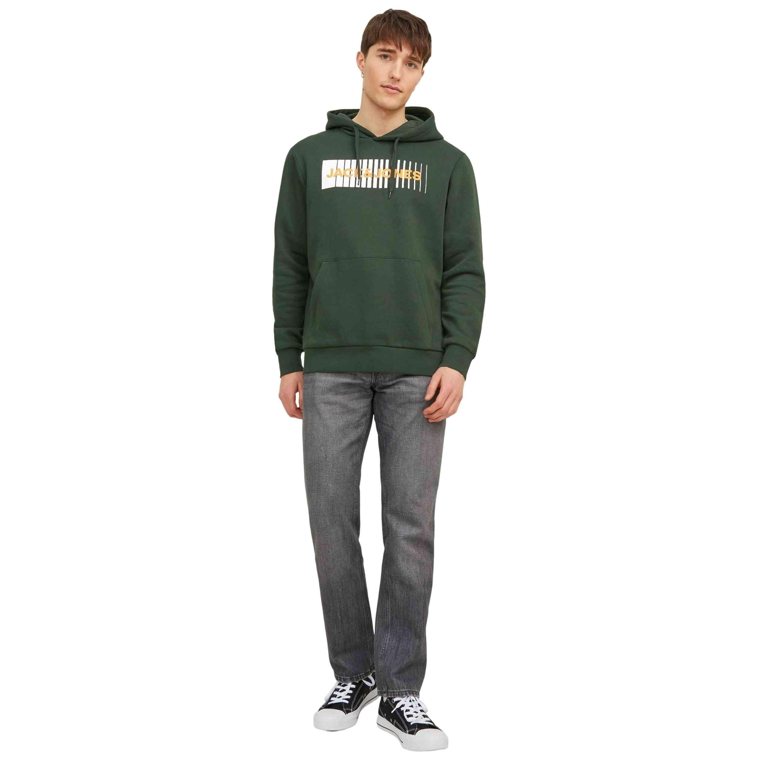 Felpa con cappuccio Jack&jones modello 12233599-Mountain View per uomini 3/5