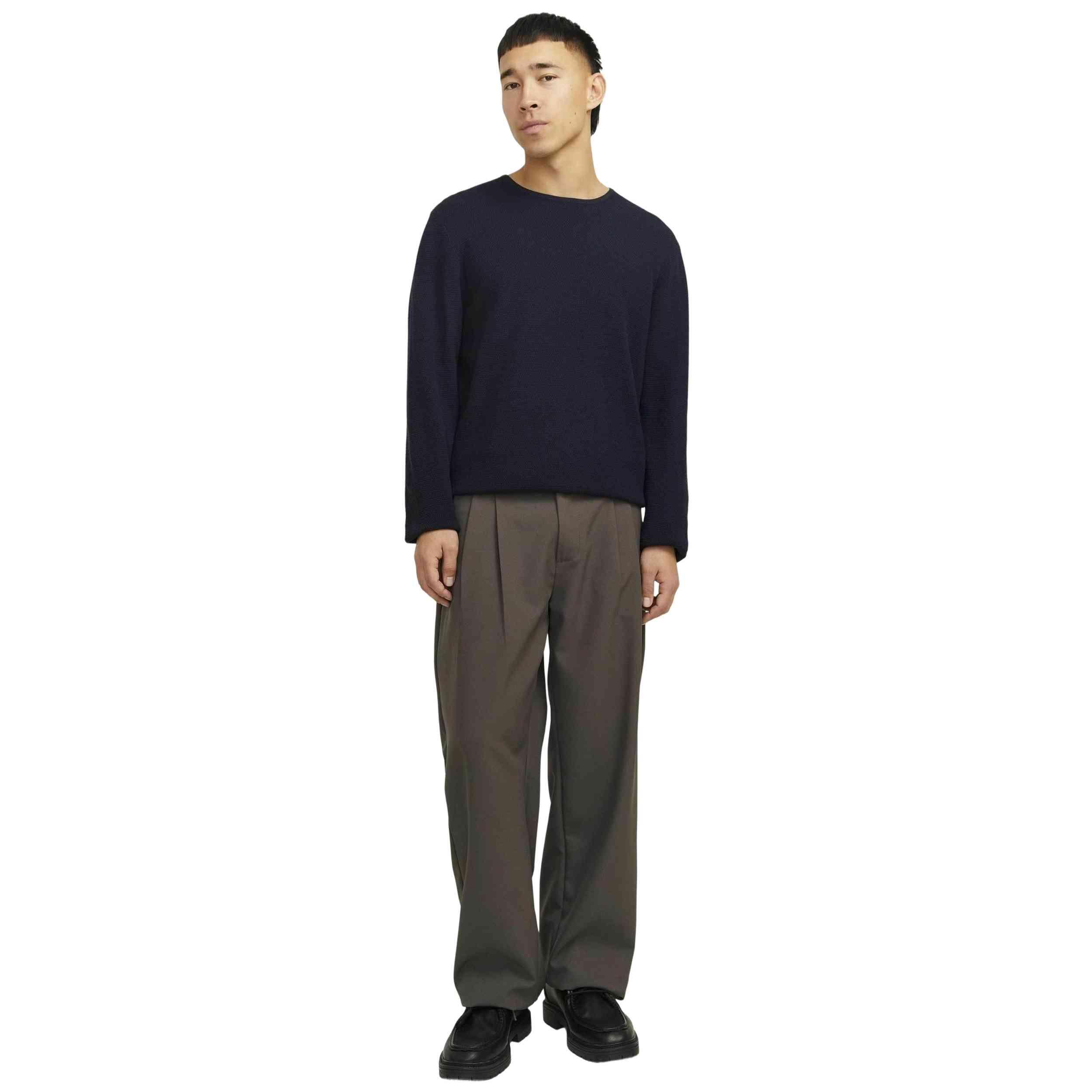 Felpa Jack&jones modello 12268279-NAVY-BLAZER per uomini 2/5