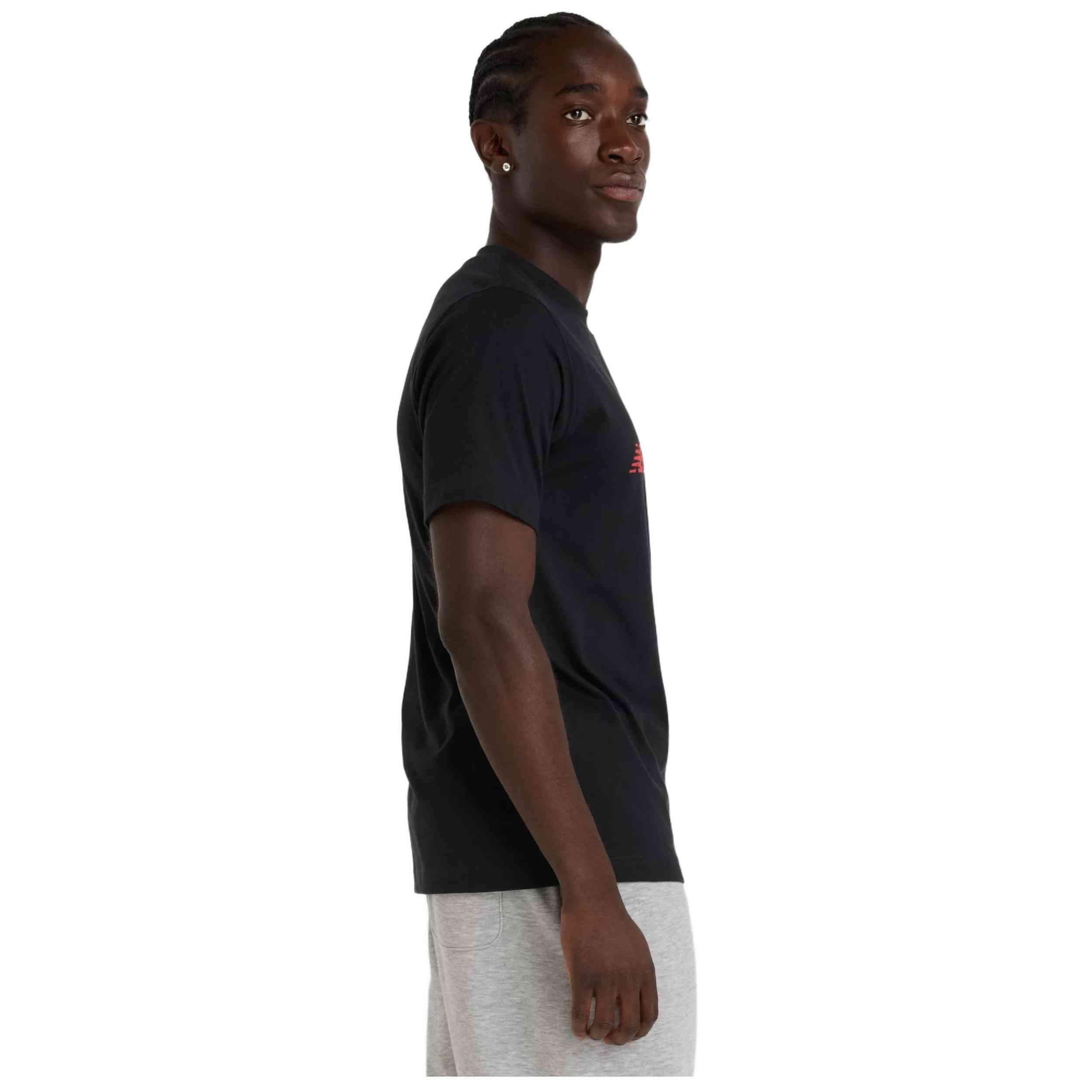Camiseta de manga corta New balance modelo MT51933BK para hombre 2/5