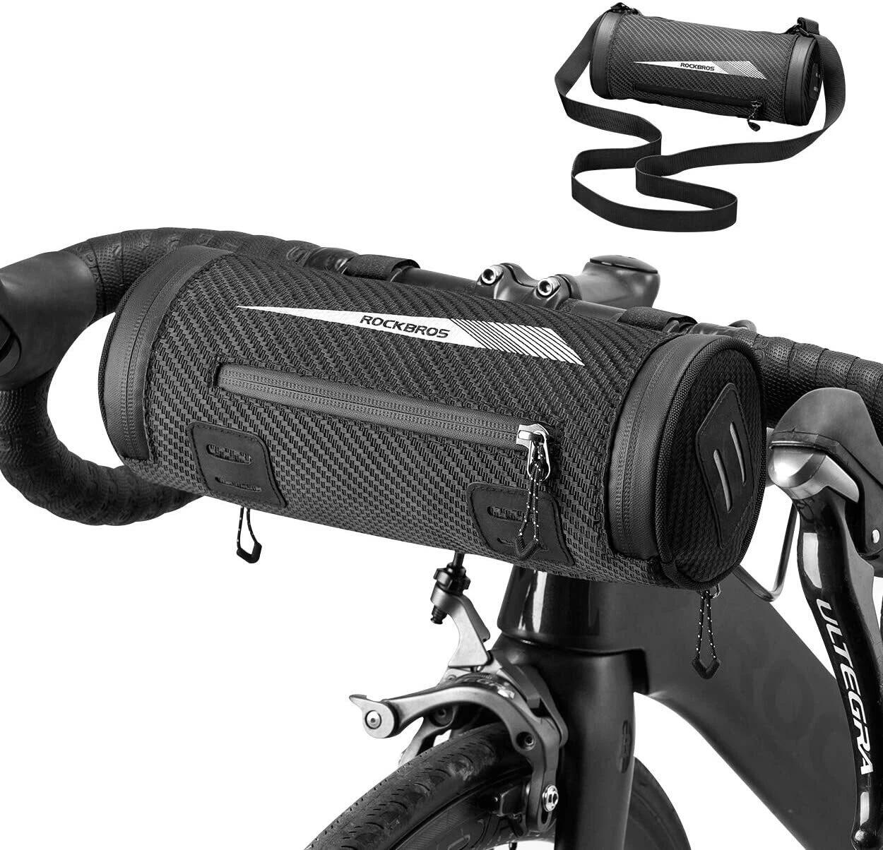 Geanta ghidon ROCKBROS 2L, nylon impermeabil, benzi reflectorizante