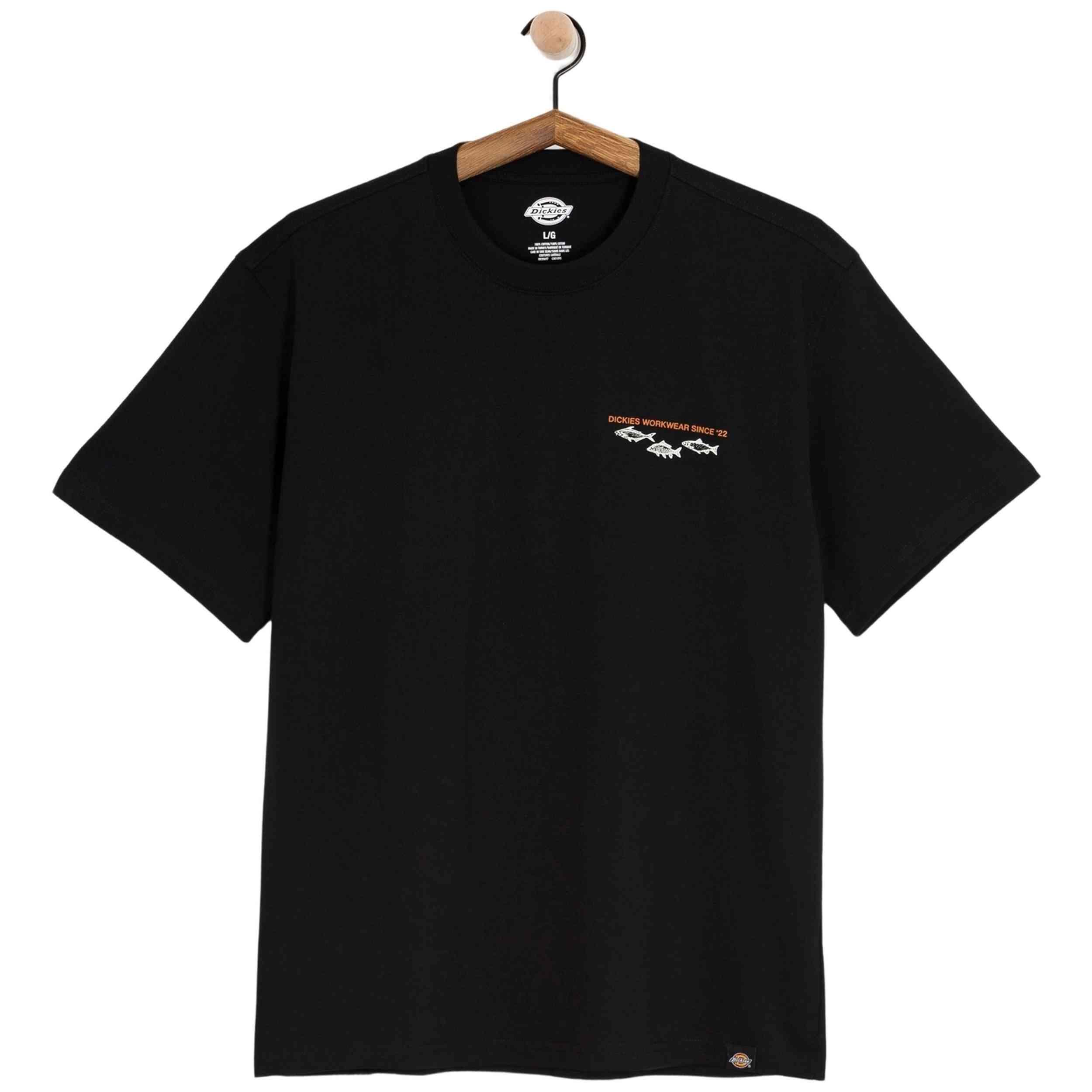 T-shirt Dickies modèle DK0A87QGBLK1-2FW5 pour homme 3/5