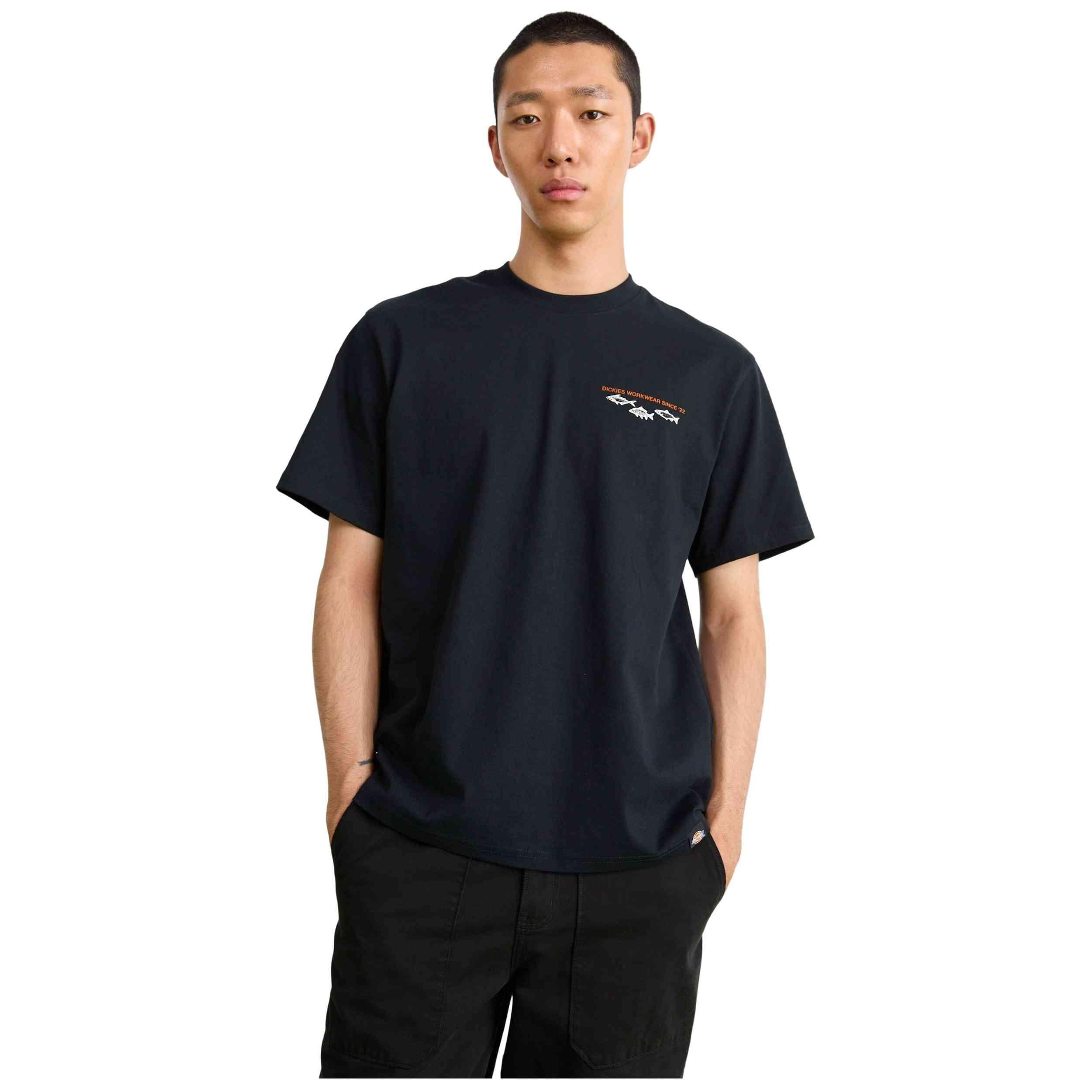 T-shirt Dickies modèle DK0A87QGBLK1-2FW5 pour homme 2/5