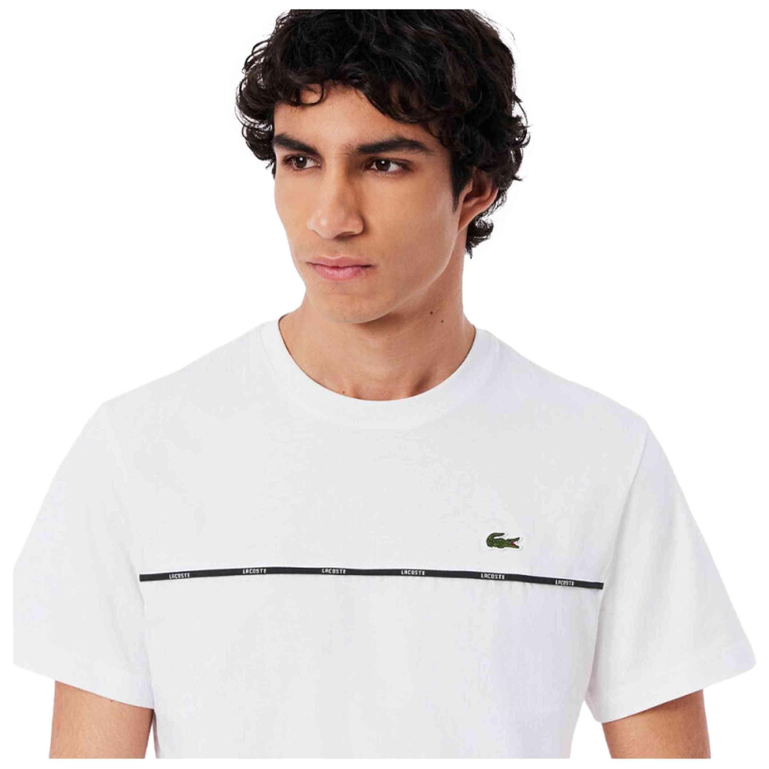 Camiseta de manga corta Lacoste modelo TH9842-001 para hombre 4/5