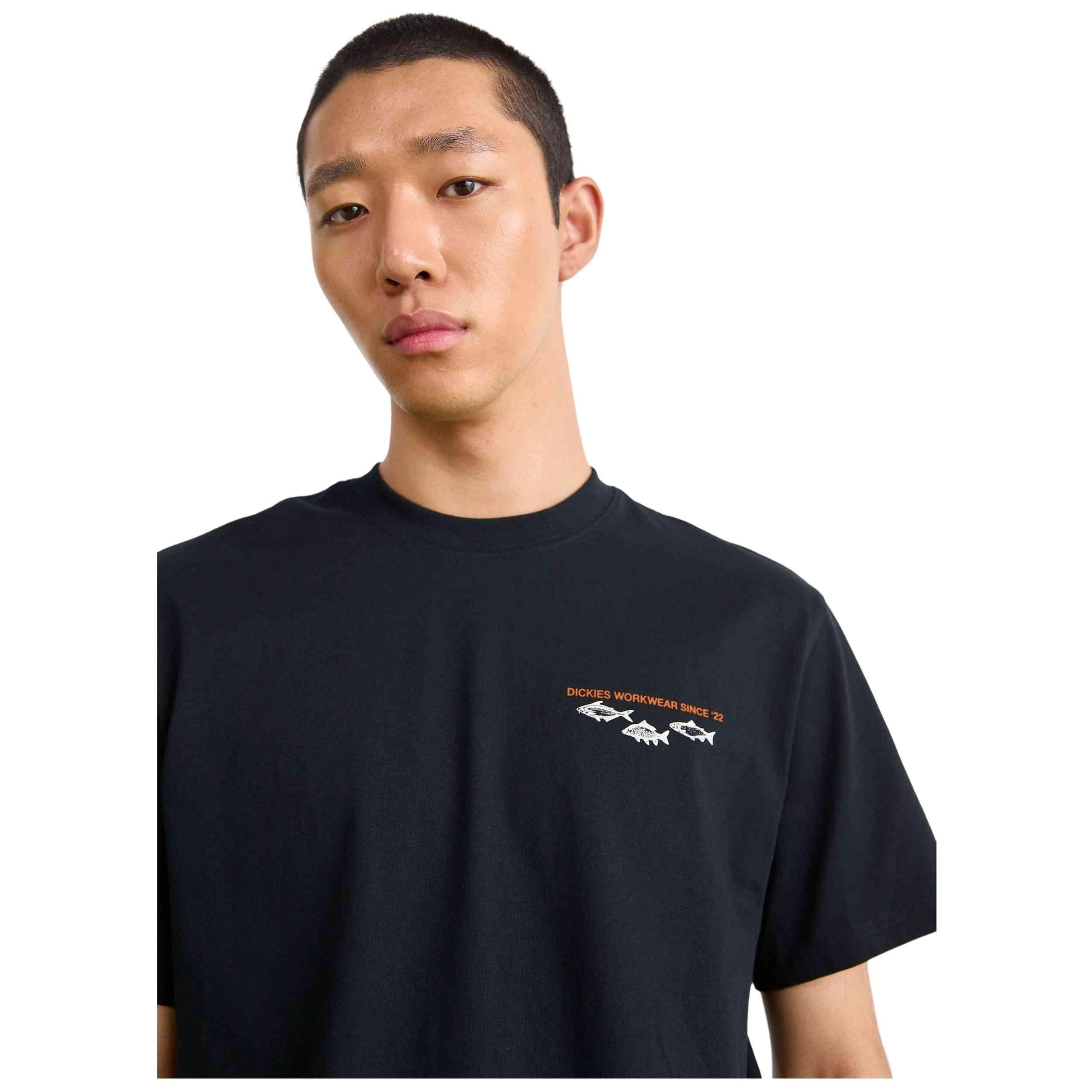 T-shirt Dickies modèle DK0A87QGBLK1-2FW5 pour homme 5/5